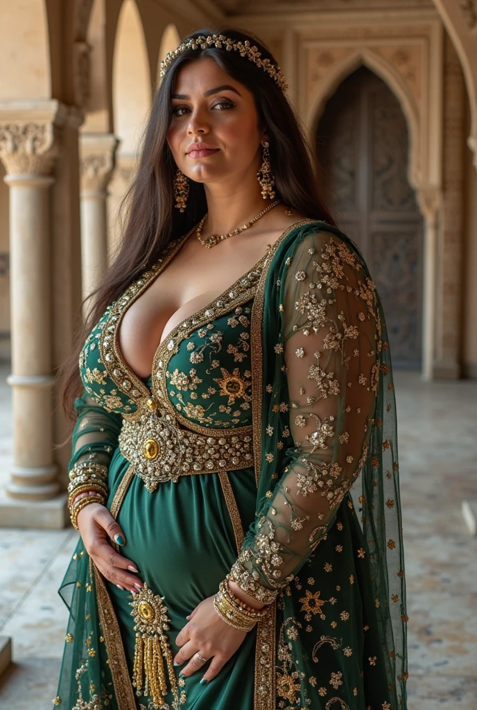  QUEENS, CHUBBY, BBW, photo vintage, visage feminin parfait, BLACK HAIR , (GREEN:  EYES ONLY ), tache de rousseur, 1888, big huge breasts : 38 EE ,FRONT VIEW, Rembrandt LIGHT ,  EXTREME LONG V-NECK, BIG CLEAVAGE,  BEAUTIFUL EYES, BEAUTIFUL HANDS, LIGHT SMILES,  PERFECT FACE, tres long décolleté, CASTLE BACKGROUND, QUEEN, NECKLACE, RING, JEWELERY RICH, SFW, ENORMOUS TITS , COLORFUL, INDIAN ,  SEXY ROYAL  LINGERIE, LONG TITS,  PERFECT HANDS, CROWN, 2 SISTERS, MILKY TITS, LACED OUTFIT, SITED ON A ROYAL THRONE, SPACE BETWEEN LEGS