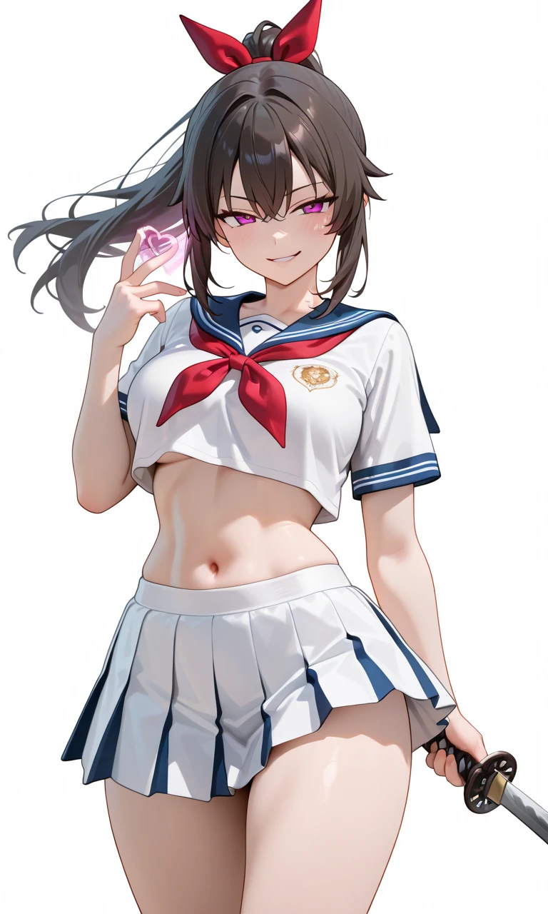 Anime girl in bikini,Jackets and bags, Kantai collection style, Anime moe art style, realistic bikini, Attire: Bikini, ecchi anime style, seductive anime girls, in a bathing suit, made with anime painter studio, anime full body illustration, azur lane style, Junko Enoshima, Smooth anime CG art