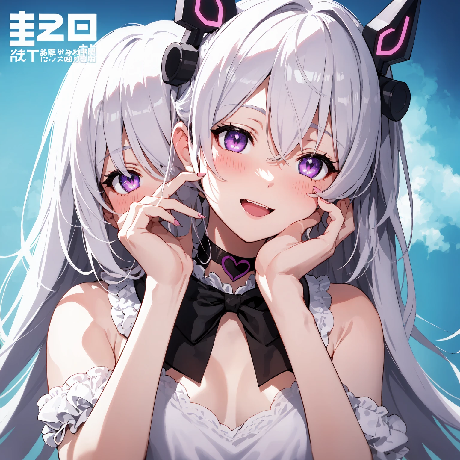 Dragon Maid、Big Breasts、Silver long hair、I'm serving you、Background mansion