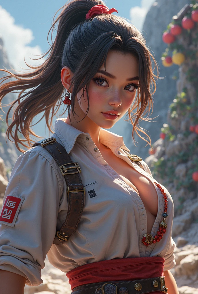 a 35yo aboriginal woman in a seductive afternoon, this portrait is the best representation of female beauty, stunning facial features, dark makeup, shiny flowing disheveled black hair, Detailed hazel eyes, well proportioned body, fit, medium breast, ample hips, insanely detailed accentuated big booty with phenomenal detailed ass cheeks, cameltoe, thick thighs, extremely realistic features and warm colors give the final touch, sharp focus and realistic add to scene, highest resolution, highly detailed, trending on artstation, highest quality, ultra_detailed, volumetric lighting, volumetric atmosphere, 32k,