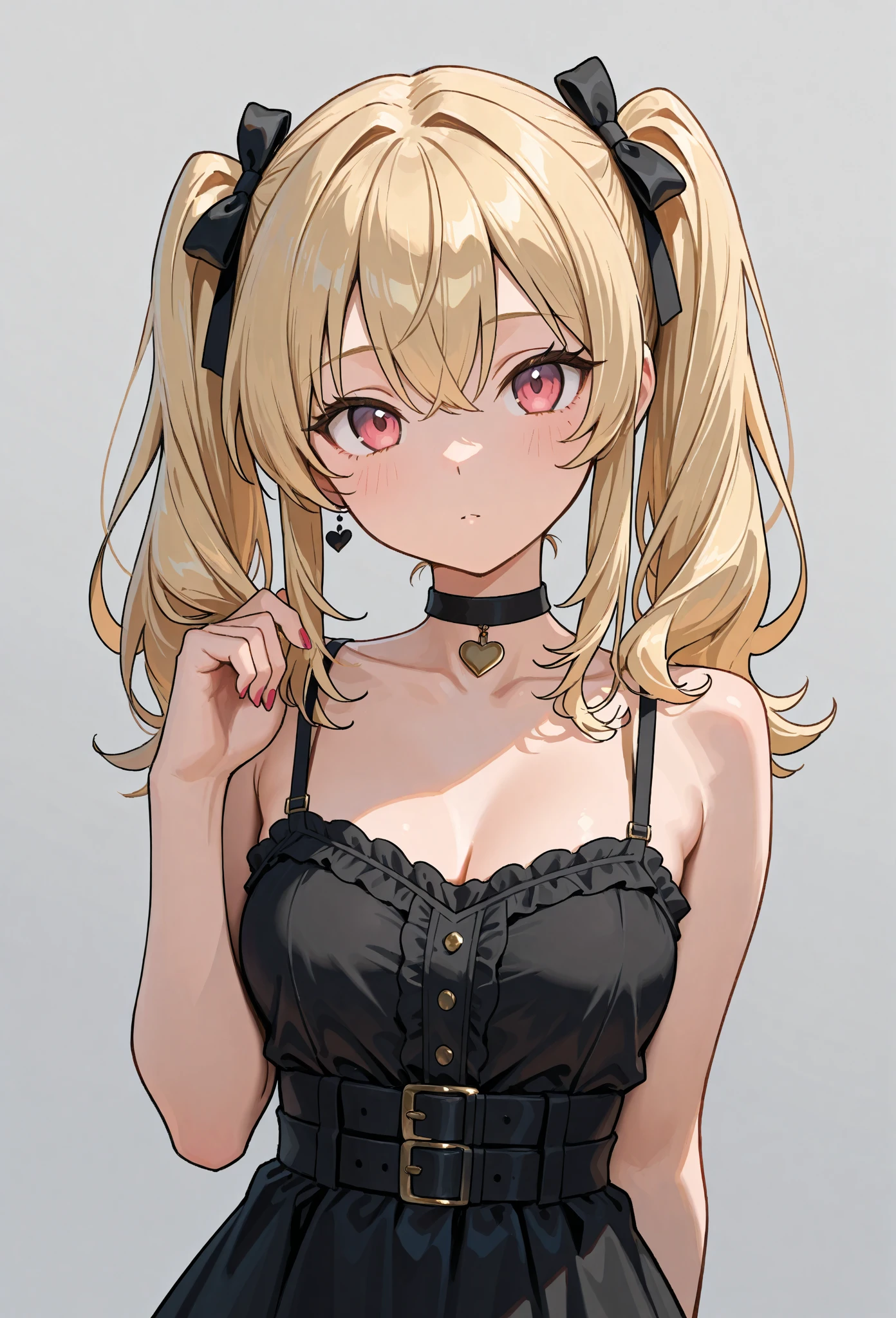 1girl in, age19, Solo, Long hair, Colossal , Looking at Viewer, blondehair, Bare shoulders, Brown eyes, jewely, Full body, a necklace, off shoulders, Sweaters, Realistic, A sexy, (Close Up on upper body),