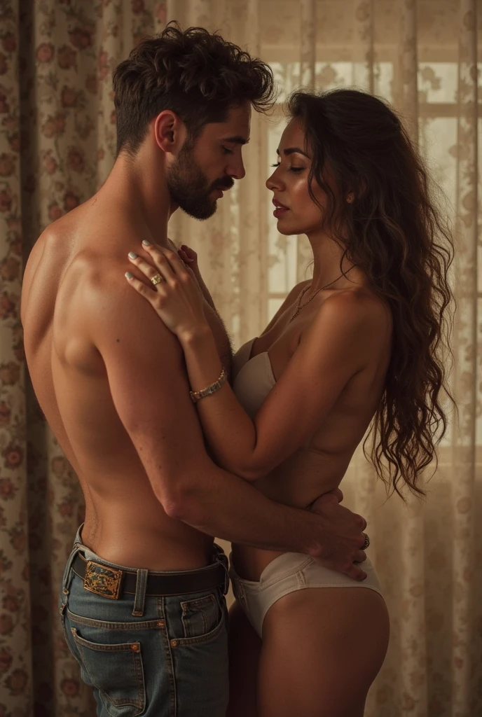 A man fucking a woman hard