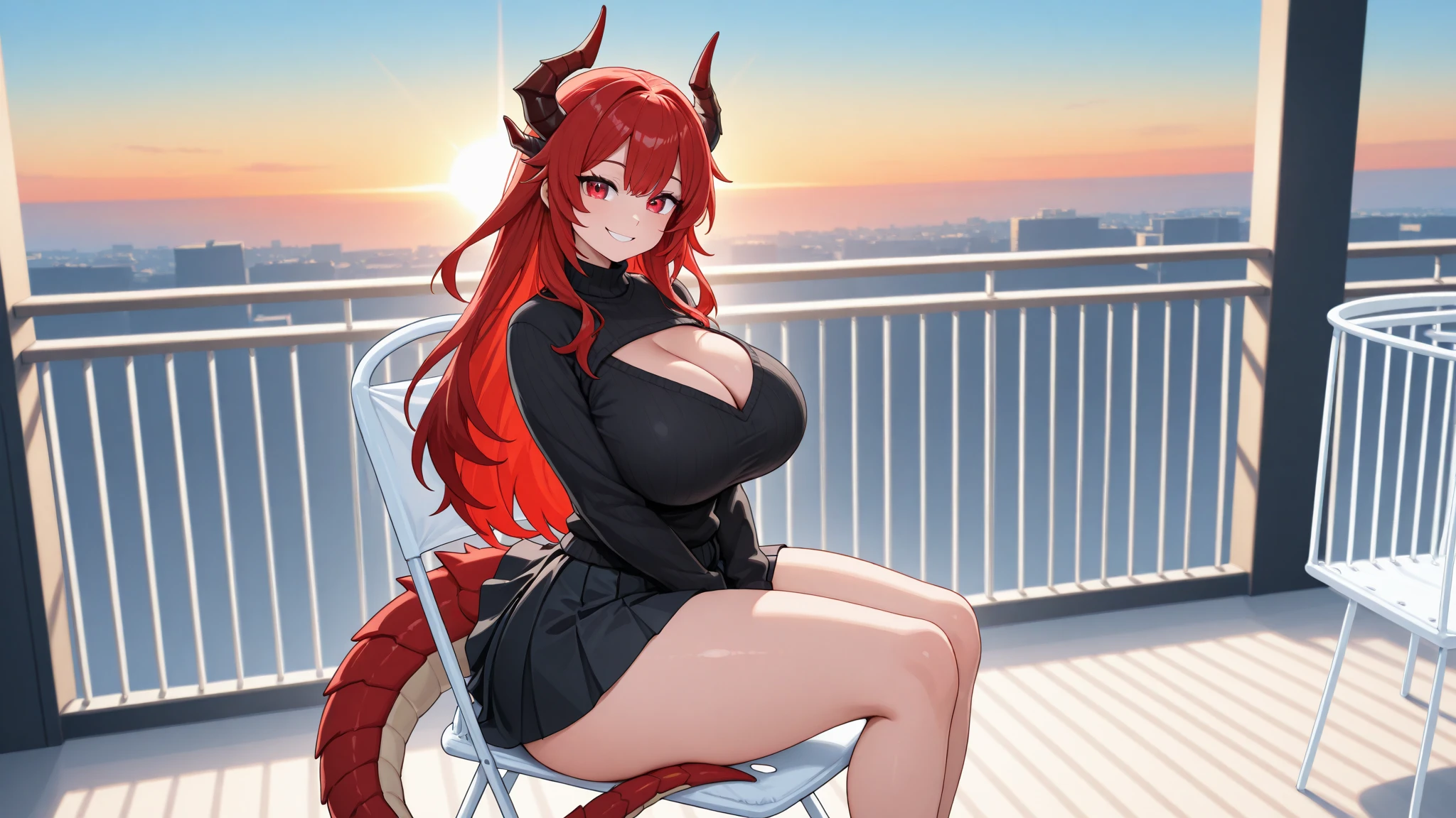 Xayah, league of legends, riot games, one girls, ai generated, animal ears,gigantic breasts, breasts, cleavage, naked, coomette, eyebrows, eyelashes, eyes, female, female focus, female only, gigantic breasts , league of legends: wild rift, looking at vierwer, red hair, solo female, stable diffusion, voluptuous, white eyes