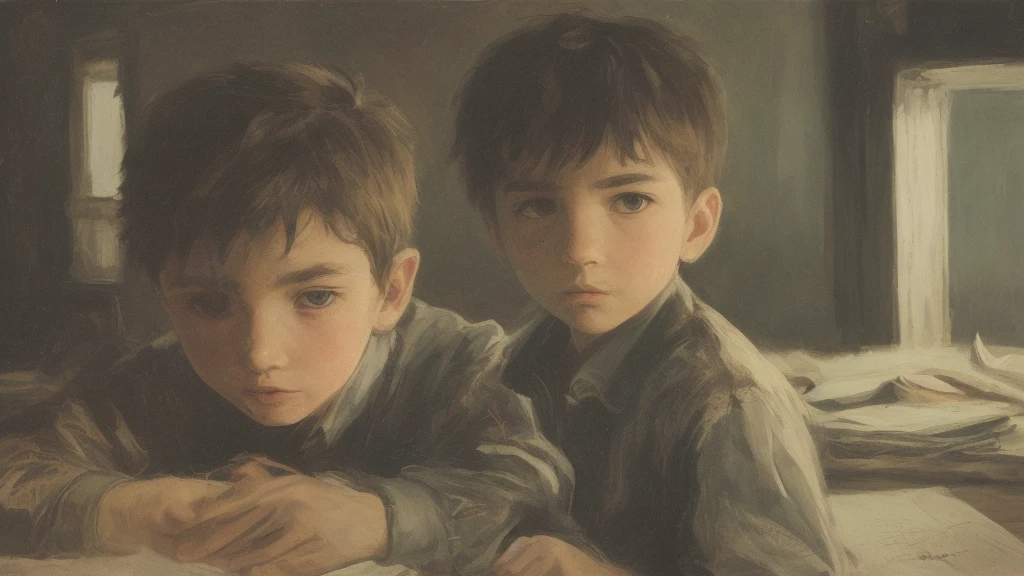 The little boy
