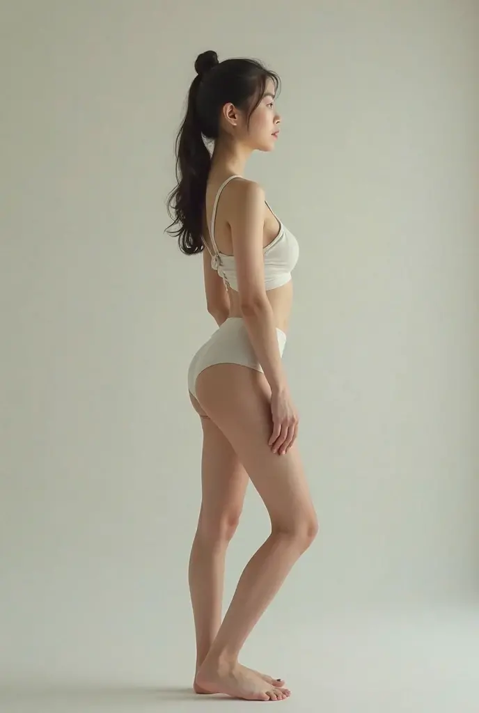1 girl, by white, naked,