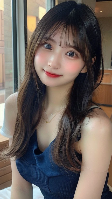 table top, highest quality, figure, Super detailed, finely, High resolution, 8k wallpaper, 完璧なダイナミックな構figure, detailed and beautiful eyes, ladies fashion summer,ponytail,small breasts natural color lip, bold sexy pose,Harajuku、20 year old girl、cute、sexy shot looking at camera