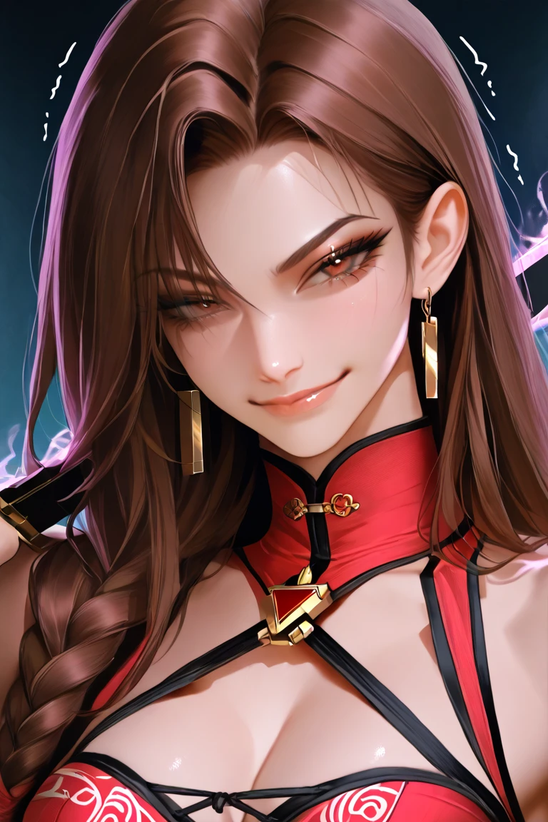 garota de anime posando com blusa vermelha, estilo anime 3 d realista, Trends in CGSTATION, anime 3d realista, [ arte digital 4k ]!!, photorealistic rendering of anime girl, Bokeh Artgerm 8K, obras de arte no estilo de guweiz, anime fotorrealista, anime hiper realista, garota anime sedutora, Arte suave em CG de anime