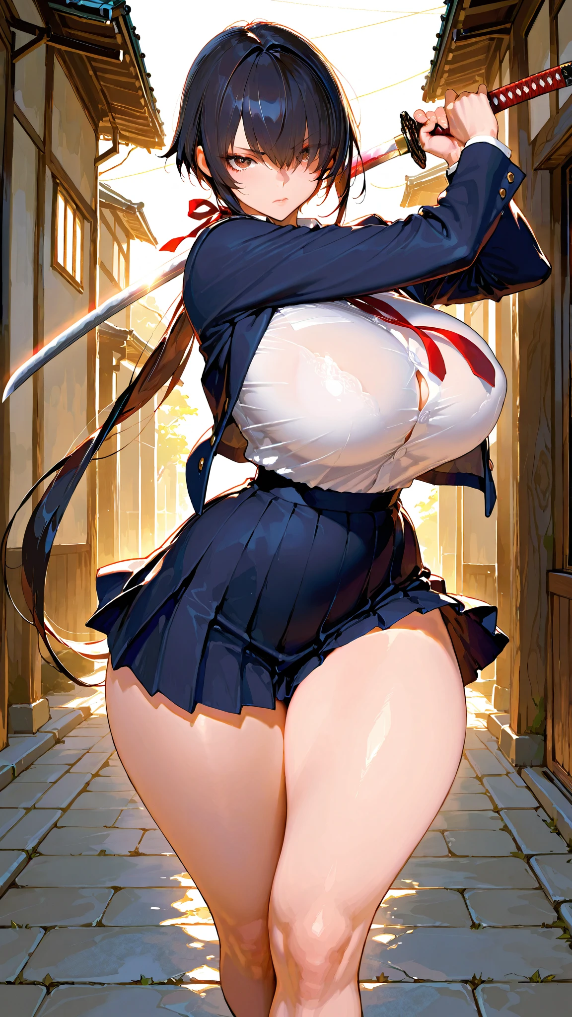 1 Fornication 16 year old schoolgirl、((Beautiful eyes:1.3))、(((cum on facial:1.5))、((Huge breasts:1.3))、lightbrown hair、((facing back:1.5))、Squatting open legs、Woman on top、grnades breasts、Stick out your tongue and drool、Pleasant look、frombelow、grabbing on breasts、Curve、Arched back、Arms behind the body、Japanese high school girls uniform、From below、masutepiece、Best Quality、High resolution、Digital Illustration、watercolor paiting