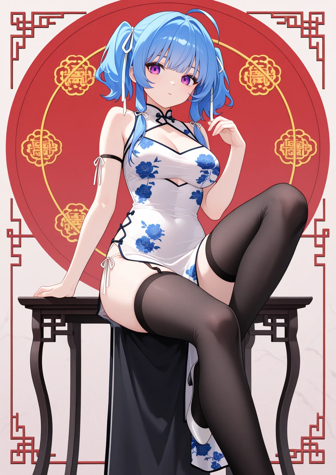 More transparent cheongsam。