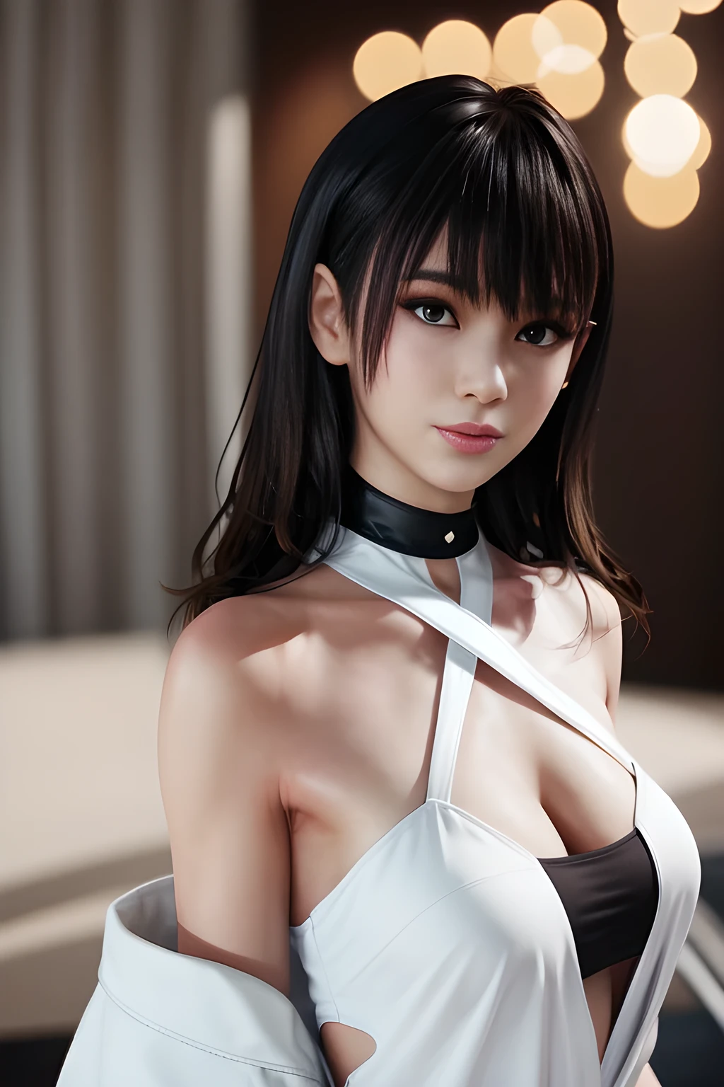 (surreal), (figure), (High resolution), (8K), (very detailed), (Best figure), (beautiful and detailed eyes), (highest quality), (super detailed), (masterpiece),Beautiful sushi master woman,