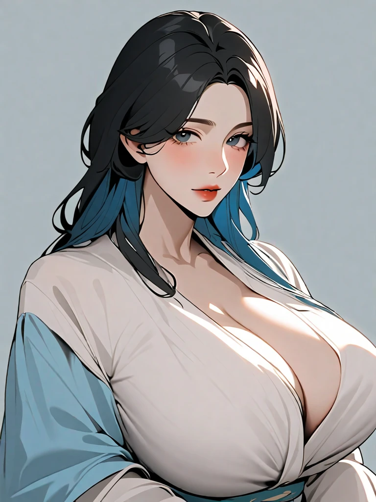 femalefigurine, Raw,masterpiece,strong depth of field, 1girl, breasts, solo, black_hair, looking_at_viewer, cleavage, apron, from_above, parted_lips, simple backbround, standing, bra, real skin texture, sharp focus, focus on eyes,

well-proportioned figure,finely detailed skin, sharp focus,
4k, high-res, masterpiece, best quality, high_quality, hyper_detail,<lora:koreanDollLikeness_v15:0.3> ,<lora:femaleFigurines_v05:1>