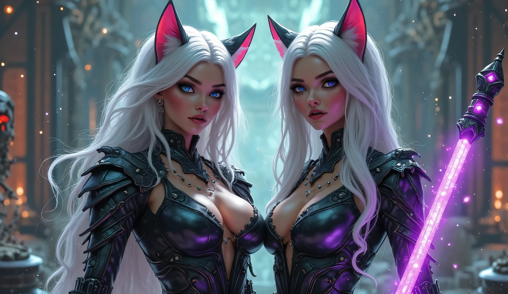 blue hair, jeweled branch of hourai, crazy eyes, kemonomimi mode, saliva trail, Gothic art, textured skin, high details, high quality, anatomically correct --auto