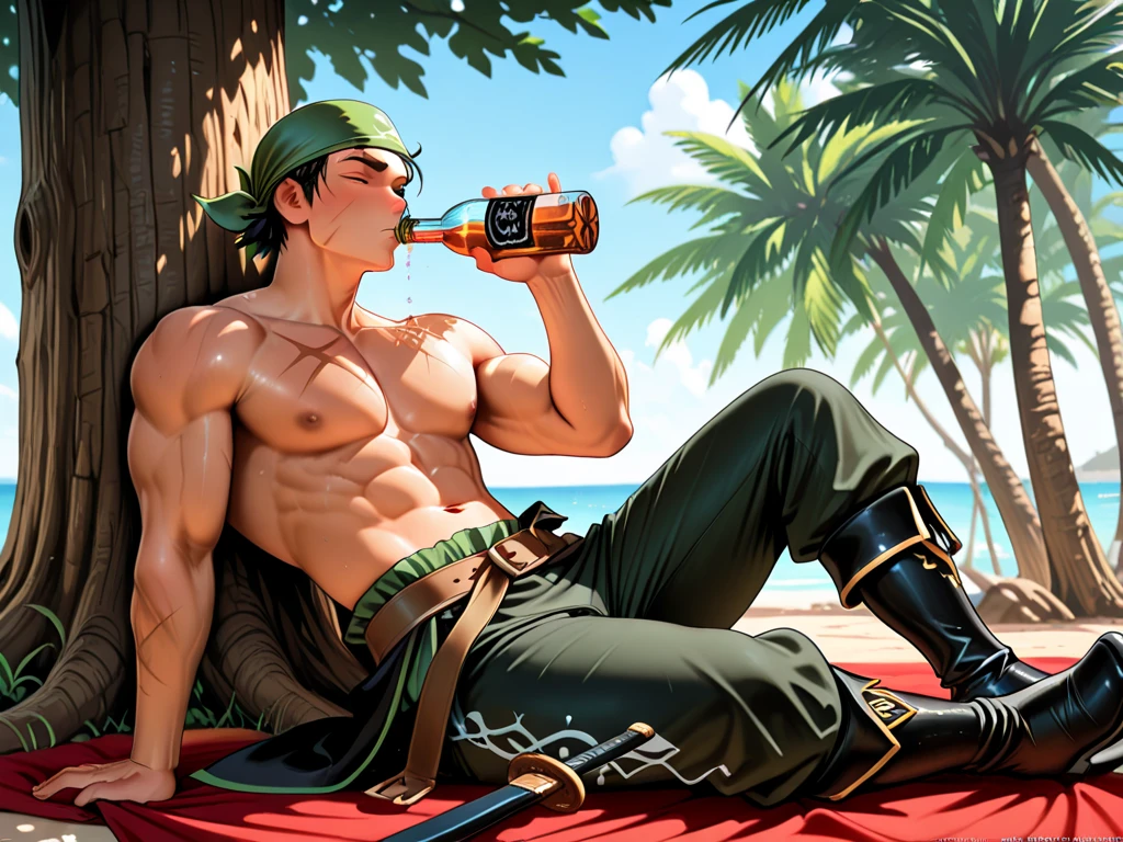 ((1 man and a group of ugly pirate NPCS - a young adult pirate boy wearing erotic pirate clothes is being stripped and sexually touched by a group of ugly group of men bastard pirates who want to fuck him)), ((gangbang)), ((yaoi hentai)), ((inspired by Ppata’s yaoi comics)),