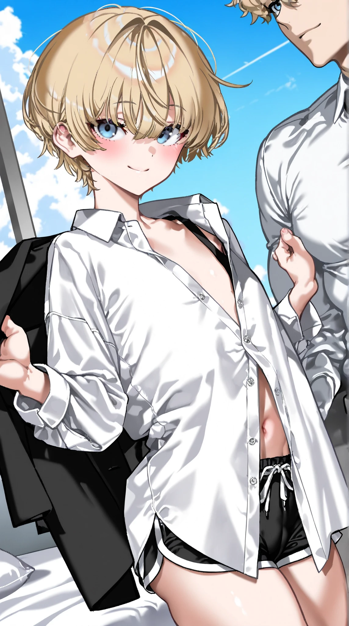 a father photograph sent by his second son to his first son( a he had been brainwashing by his secondson ,eloped with his second son, crossdressing , wife of his secondson, wear sexy lingerie,has marital life with his secondson ,)