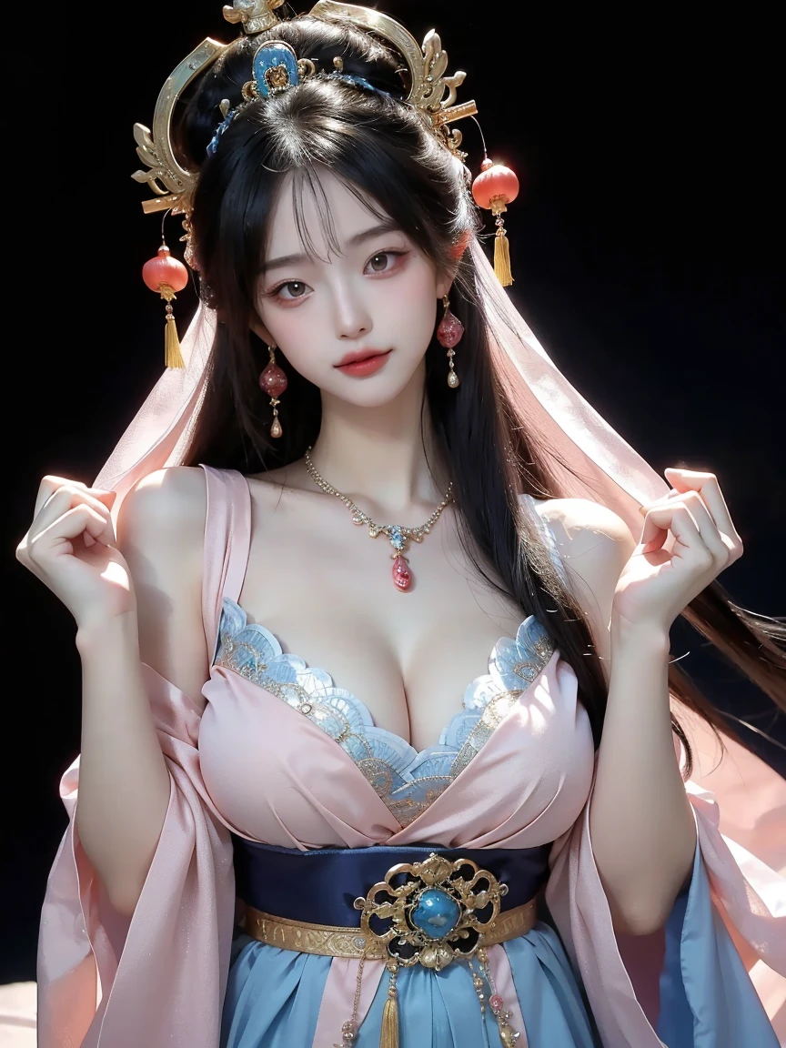 top-quality、​masterpiece、超A high resolution、（White Dragon Armor）、(((Colossal tits))),(((Variety of hairstyles))、(((Take different poses))),(Wearing a beautiful crown made of jewels),(Photorealsitic:1.4)、Raw photo、女の子1人、Golden hair、glowy skin、(((Japan Dragon)))、(((Reveal micro bikini))),（Gorgeous Jewelry Necklaces）、（Mystical expression）、（Full Body Angle）、（Fight big dragons）、A dark-haired、poneyTail、（Detailed: White Metal Bikini）、(Detailed and beautiful flower garden)、Precipitous cliffs、(Western castle background)、((super realistic details))、portlate、globalillumination、（sexypose）、Shadow、octan render、（Random hair）、8K、Raw skin is exposed in cleavage、metals、Details of complex ornaments、Japan details、highly intricate detail、Realistic light、Blue eyes、radiant eyes、Facing the camera、Precipitous cliffs、Toostock、（Full Body Angle）、（veils）、(((Heavy Big))),（A person who sees with calm and goddess-like eyes）Happiness:1.2)、