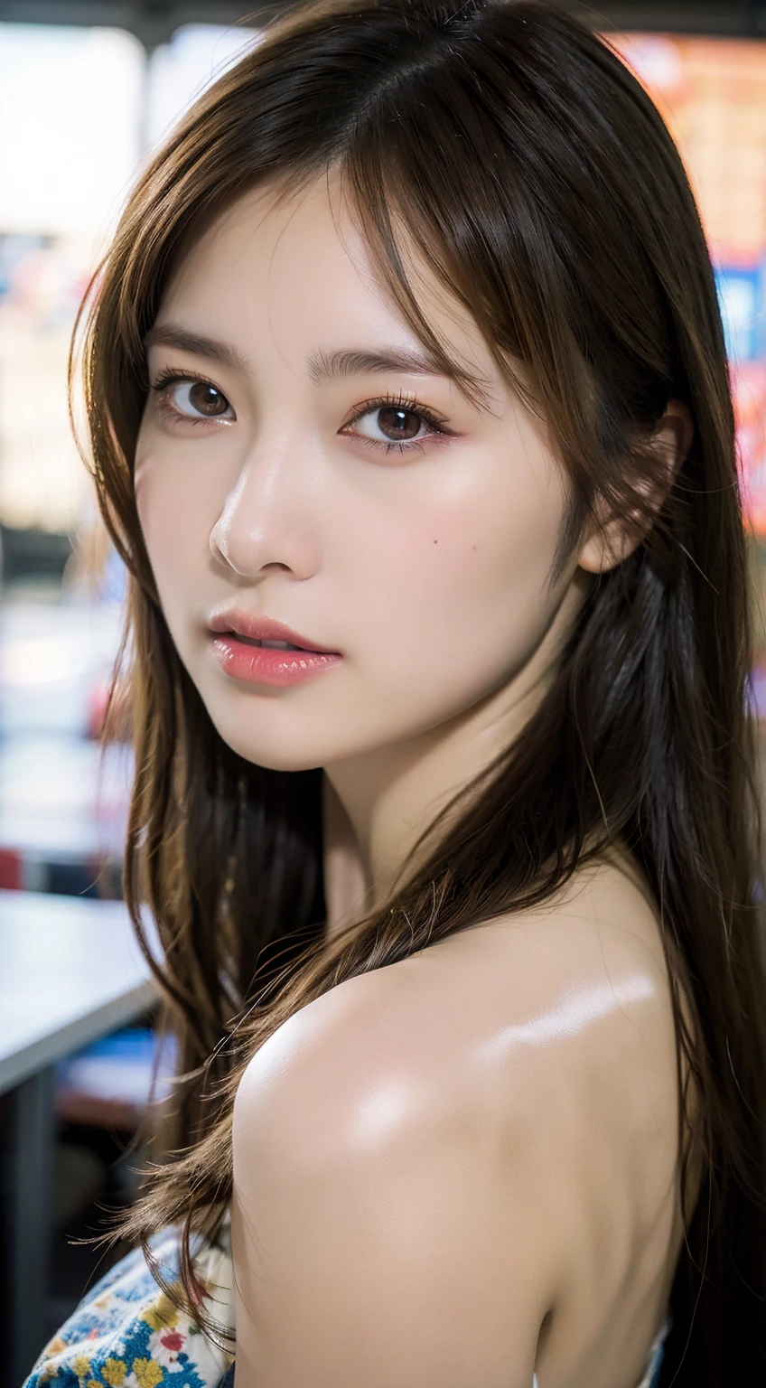 high quality， master piece， Super high resolution， （Photoreal： 1.4）， RAW photography， 1 girl， brunette colored hair， glowing skin， 1 Mechanical Girl， （Ultra realistic details））， sports late， global illumination， shadowing， Rendering with Octane， 8K， super sharp，The groove exposes the original skin