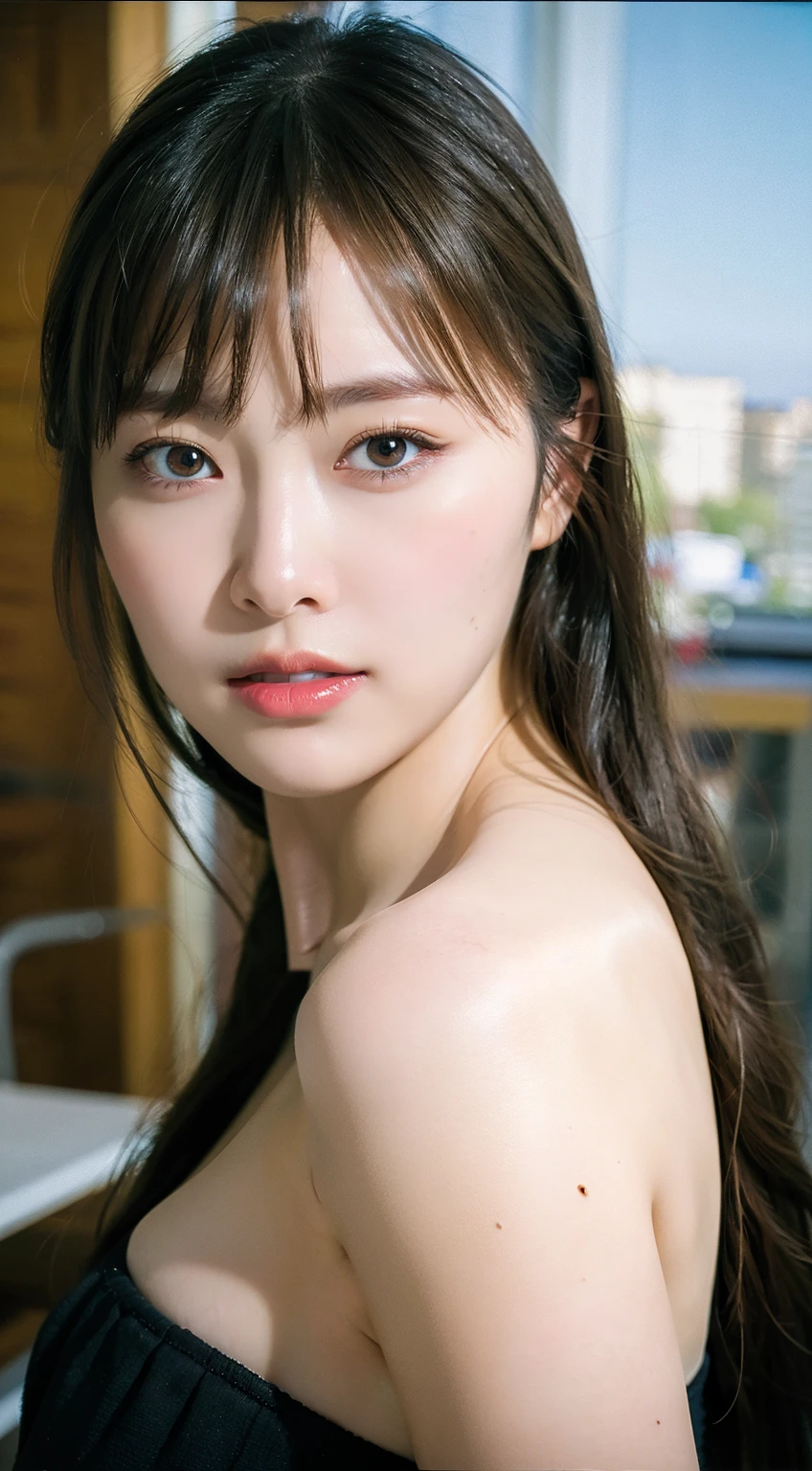 ((Highest quality)),(超High resolution),(Very detailed),(Detailed Description),((The best CG)),(masterpiece),Ultra-detailed art、(Highest quality、8k、32K、masterpiece)、(Realistic)、(Realistic:1.2)、(High resolution)、Very detailed、Very beautiful face and eyes、1 female、((:1.3))、Tight waist、Delicate body、(Highest quality、Attention to detail、Rich skin detail)、(Highest quality、8k、Oil paints:1.2)、Very detailed、(Realistic、Realistic:1.37)、Bright colors、
