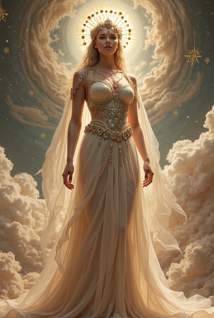 deusa Atena, Goddess of wisdom from Greek mythology, in high quality 