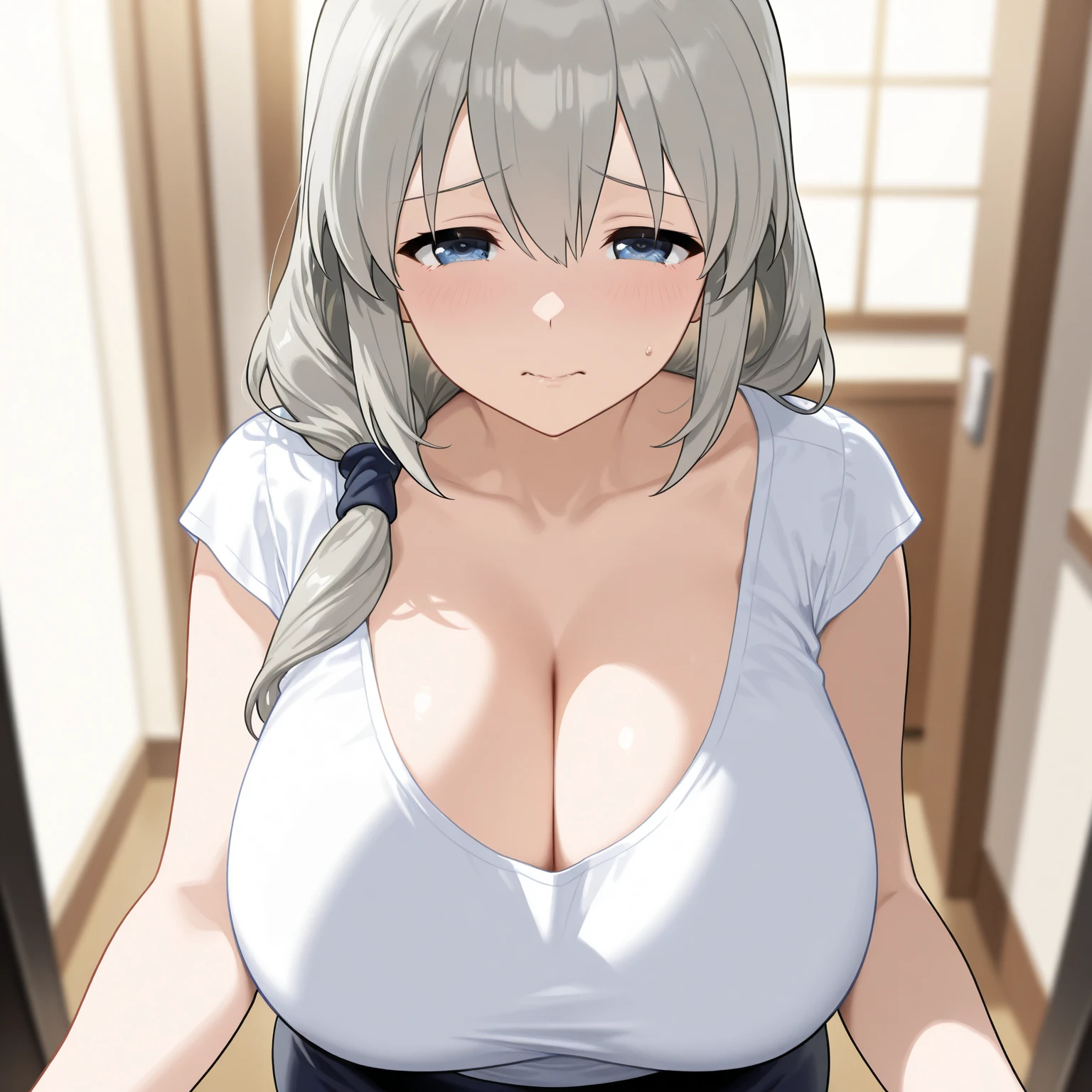 Uzaki chan wants to hang out big size cilicone tits