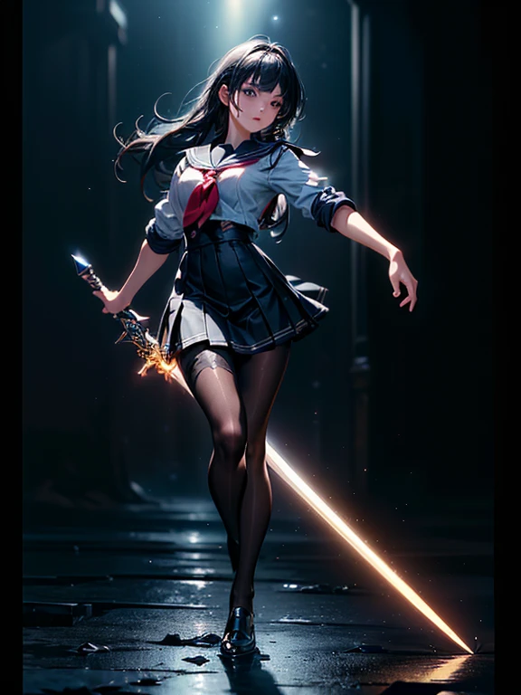 masterpiece, best picture quality, high quality, beautiful girl, Japanese, Japanese school girl, popular Korean makeup, detailed, swollen eyes, detailed eyes, detailed skin, beautiful skin, ultra high resolution, (reality: 1.4), very beautiful, slightly younger face, beautiful skin, slender, (ultra realistic), (illustration), (high resolution), (8K), (highly detailed), (best illustration), (beautifully detailed eyes), (super detailed), (wallpaper), (detailed face), looking at viewer, fine details, detailed face, pureerosfaceace_v1, smiling, facing straight ahead, light purple school girl uniform, ribbon shaped pink tie, short hair, facing straight ahead facing, angle from waist up, realistic photo, bright lighting, professional lighting, brown hair, background gymnasium, background color light blue,神原駿河、