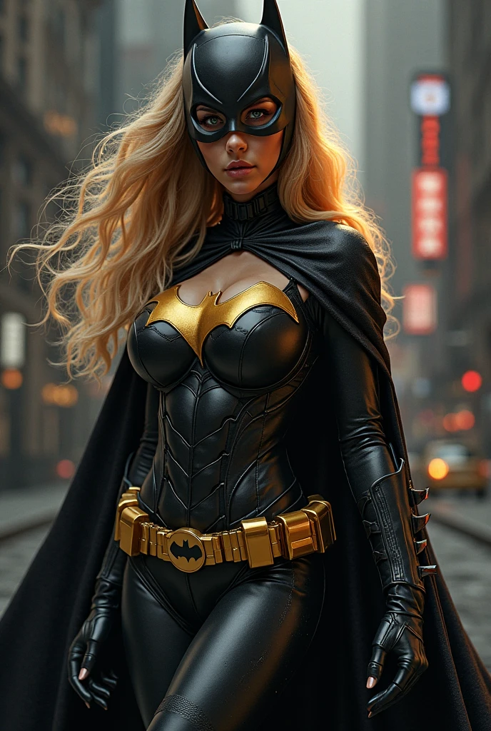 AMBER HEARD as a BATGIRL SUPERHEROINE, take one ((Skirt: 1.2)), open view, full body view, 3 girl, most beautiful (American Girl) in the world, skin pores, subsurface scattering, Rays of radiant light, High resolution ((detailed facial features: 1.2)), High detail, sharp focus, seeds, Aesthetic, extremely detailed, (extremely detailed eyes), extremely detailed hair, extremely detailed skin, extremely detailed clothes, Octane rendering, photoRealista, Procedure, (maximum detail: 1.4), realistic shadows, roughness, Natural skin texture, real life, ultra-realistic, photorealism, Photography,8k, Photography, HdR, Intricate, elegant, Very detailed, sharp focus, different poses, Awesome, beautiful, The best quality, masterpiece, Imperfections, Amazing beauty, mira sexy, seductive look, blue eyes, dark blonde hair, (wavy fur), Shazam
