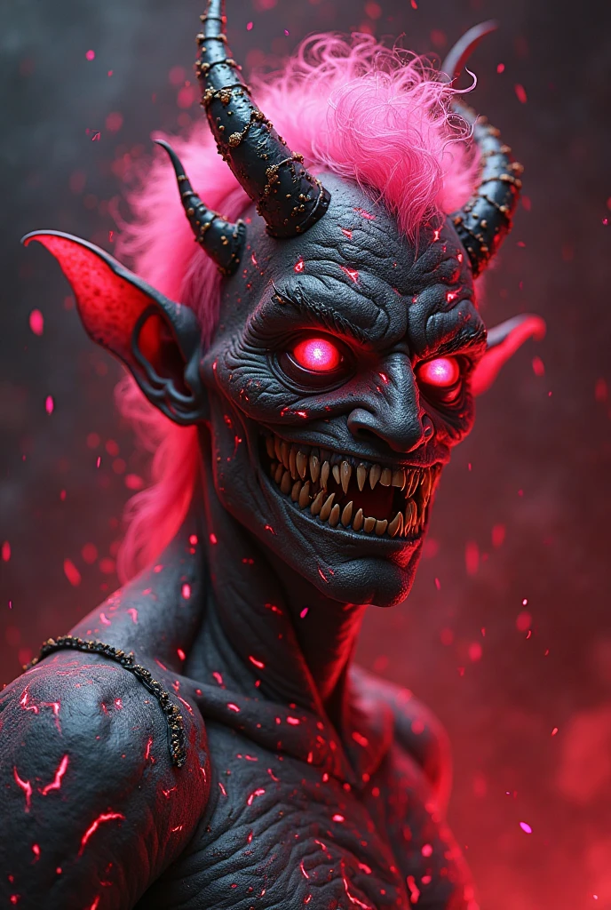 represents a demon that represents by its appearance the clostrophobia