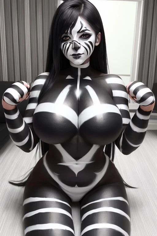(Best Quality, Masterpiece, Photo realistic, Ultra Detailed, ultra high res, raw:1.3), 1girls, pretty, Japanese, smile, bangs, (big breasts:1.3), (reverse bunnysuit ,heart pasties), (playboy bunny, latex bunny suit, bow tie, wrist cuffs, long sleeves, rabbit ears), (casino), cowboy shot,