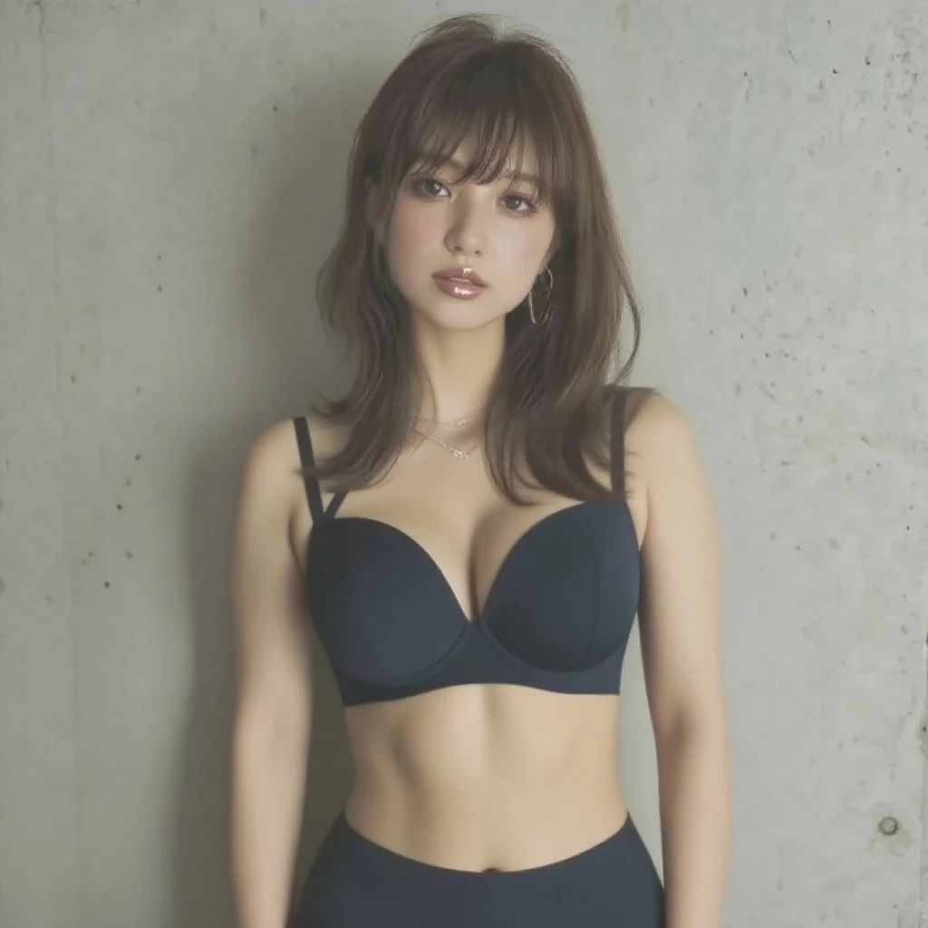 (((One girl,alone))),(Highly realistic photos, High resolution, Detailed face, Beautiful Eyes) Japanese women, 30 years old, Cute Face, Nice body, Medium chest, ,Hairstyle,  Take a photo book,Healthy Body,Thighs、turn over、I can see her panties,Tifa