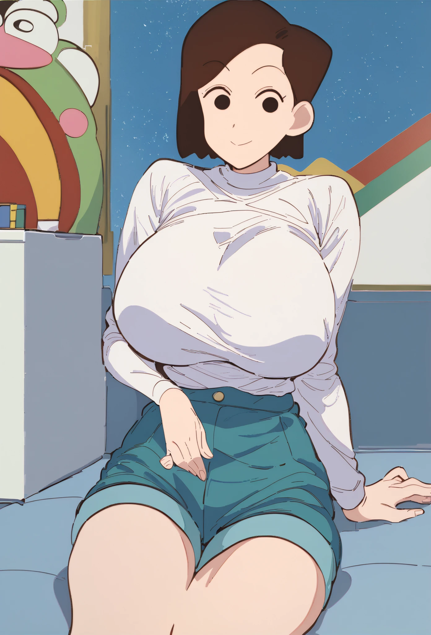 (masterpiece, best quality:1.2), AmyWong, 1girl, posing suggestively, breasts, large breasts, pink sweatpants, pink hoodie, makeup, cleavage, lips, looking at viewer, nsfw, unzipped open hoodie exposing nipples, ripped open crotch in pants, pussy, nipples, 2.5D, landing strip pubic hair