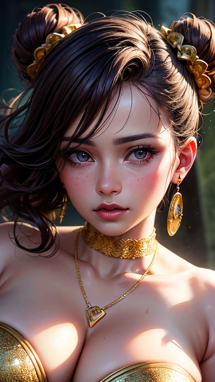 (ultra high resolution), (photorealism 16K realism), (ultra-fine digital art), ((Hyper-realistic proportional body, anatomically correct:1.2)), (super detailed beautiful face), (light pale complexion), BREAK, ((small round head and face:1.25)), (ultra detailed beautiful slim and sharp-face), (best highest detailed realistic brown_eyes:1.2), ((Insanely realistic sharp-eyes)), (droopy eyes:1.3), Thin eyebrows, Carefully draw eyelashes, Eyelash extensions, (tired and sleepy and satisfied:0.0), perfect round eyes, finely detailed pupils,BREAK, detailed lips:1.3, pink_makeup:1.14, glossy red_lipstick:1.2 ,perfect light_eyeshadows:1.25, (Detailed nose:1.2), ((Clad in a retro polka-dot dress with a cinched waist and pearl accessories, complemented by a classic updo:1.22)), (Amidst a quaint town square, with cobblestone streets lined with charming boutiques and antique shops, where time seems to stand still:1.2), (seductive:1.22),