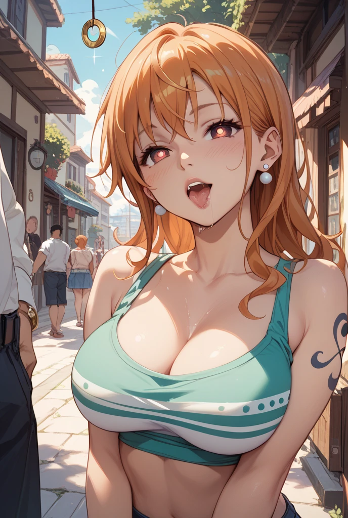((La mejor calidad)), ((Masutepiece)), ((detalles muy intrincados)),Beautiful, alta calidad, high resolusion, absurdos, light difussion, Detalles intrincados, Detalles intrincados, ((anime)), (anime:1.2) , (Cara perfecta:1.3), ojo extremadamente detallado, De color, highest details, colores vibrantes, alto contraste, (8k UHD:1.2), (fotorrealista:1.2),(Masutepiece:1.4), (La mejor calidad:1.4), realista,senos medianos. His truly remarkable physique.., featuring bulging muscles that ripple with power. His arms are adorned with immense sculpted biceps and triceps..., Cada fibra muscular definida、Intencional. Sus abdominales cincelados de seis paquetes son、Proudly shows dedication to physical strength, a testament to the hours spent honing her body to perfection. Clad in workout attire that accentuates her muscular form, Ella emana un aire de confianza y dominio. Gotas de sudor caen en cascada por su piel brillante, evidence of the intense physical exertion she undertakes. El gimnasio sirve como su dominio, Pushing the body to its limits、A sacred space that transcends the limits of what seems possible. pelo corto, beautiful colored hair, blushed ,18+ cara,cara, ,wet mouth,Arte NSFW, curva del cuerpo, lleno , ((cuerpo completo)), cuerpo completo, random position, random pose position, random position, Camisa de belleza, (parte superior del cuerpo_cuerpo),(grande_cuerpo:1.5), cuerpo perfecto, pose, chica traviesa, (tacto:1),Tatto in the stomach, ((1chica en:1)), cuerpo completo, dark skin, Humano, ((lleno_cuerpo)),((tetona:1.5)),corto_cabello,(apretado_traje),(dynamic_pose),(aleatorio_pose),((cuerpo_constructor:1.5)),(Salir_piernas:1.5)