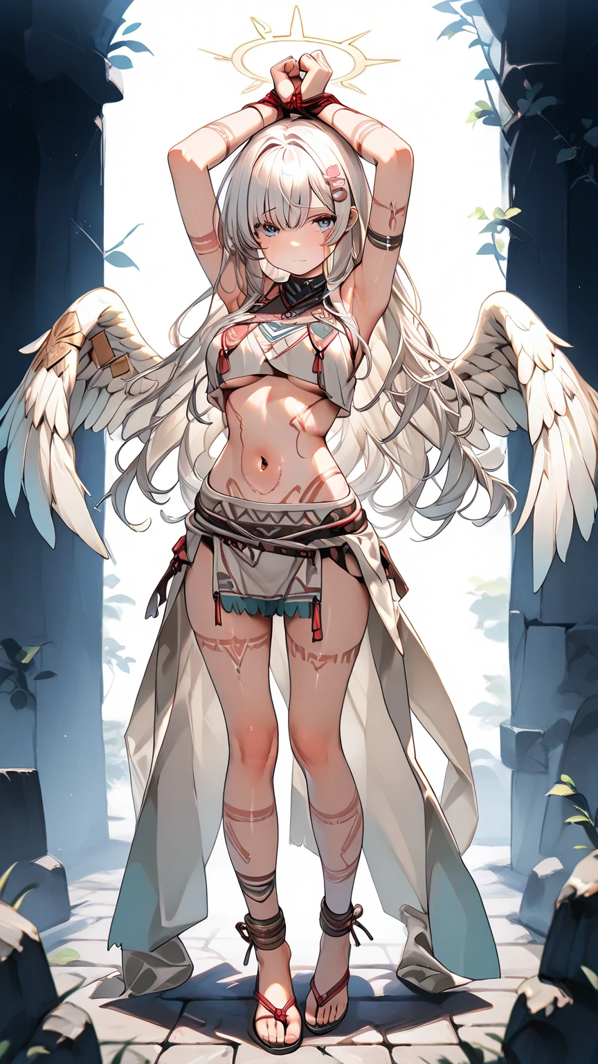 tmasterpiece，Best quality at best，1girll，Young girls，shot on the body，?????? bump，joyful smile，shiny skins，（nice leg line：1.3），Big breasts Thin waist，break
Big buttocks，Pregnant women with，（nakeness：1.3）），high heels
BREAK
park，depth of fields，looking at viewert，squatt，from back，The upper part of the body，Legs up，The white liquid is drizzled all over the body