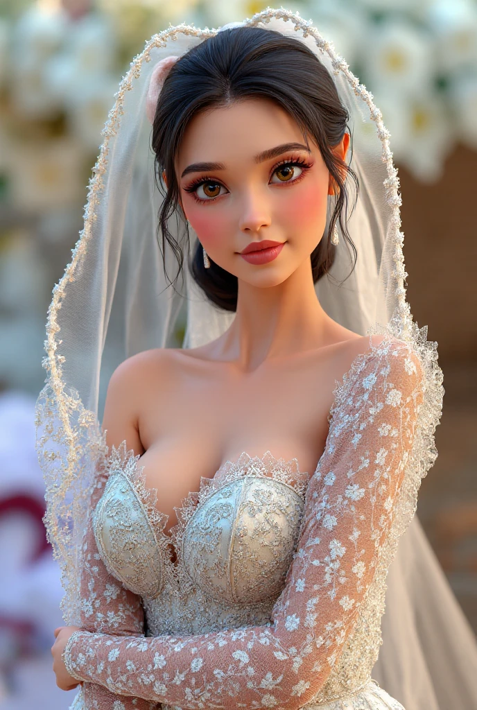 Very sexy veiled girl