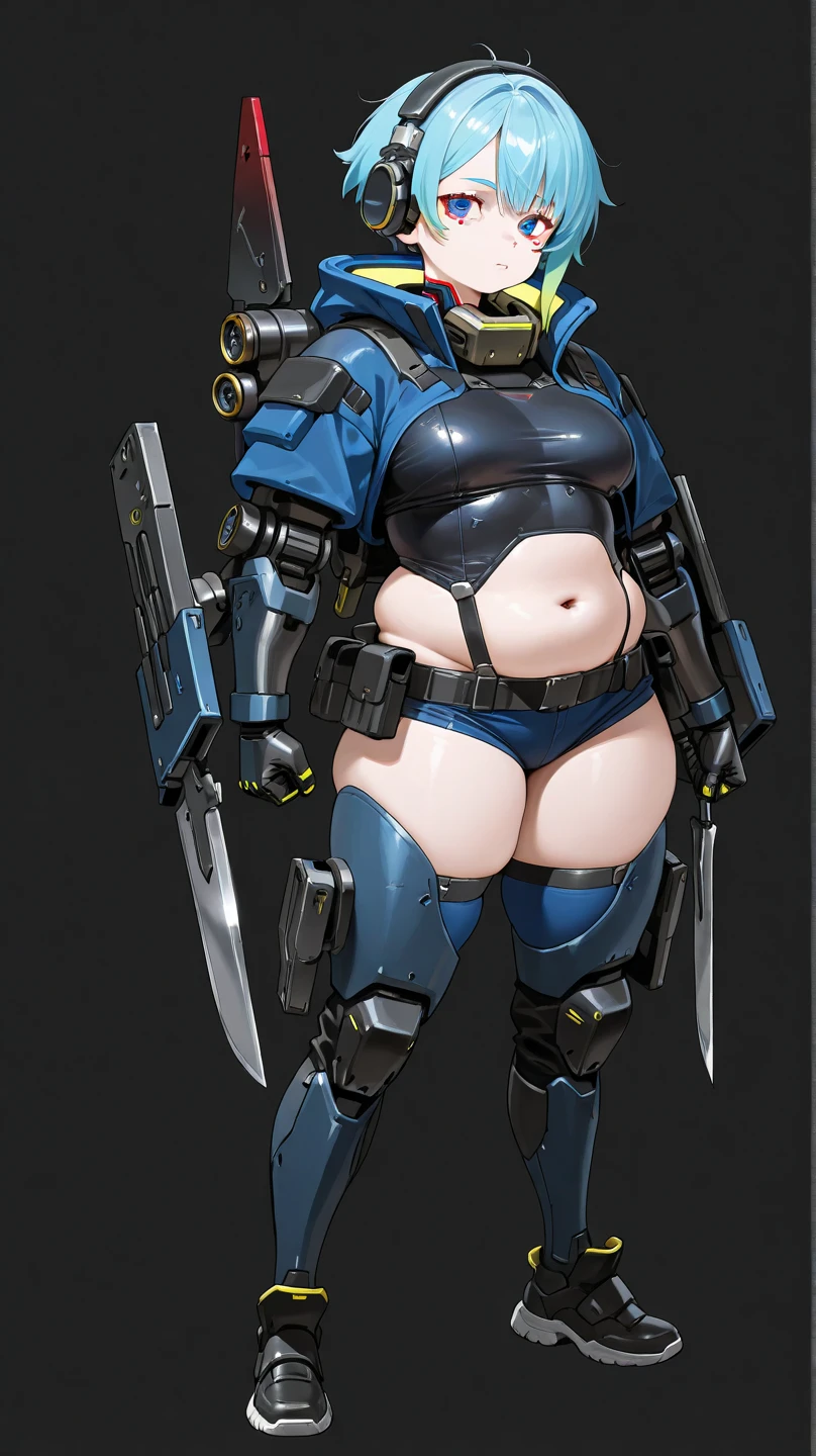 pretty girl that ultra thick only thighs, very a lot of thigh fat, super fat thighs goddess, super pear shaped goddess, heavy bottom, ((chunk of thigh fat:1.3)),((ultra huge thighs:1.3)), ((ultra small abdomen:1.3)), very narrow waist, ((ultra small breast:1.3)), ((ultra slight shoulder:1.3)), ((very imbalance body that ultra huge lower half of body and ultra- thin upper half of body:1.3)), leg garter cut into thigh, thigh fat be pushed out short pants, earring, anklet, leg garter, bracelet, necklace, gorgeous, elegant, beautiful face, ((super fatty thighs:1.3)), whole body, full body, thigh focus, best quality, 8k, masterpiece, ultra detailed, photorealistic, only 1girl