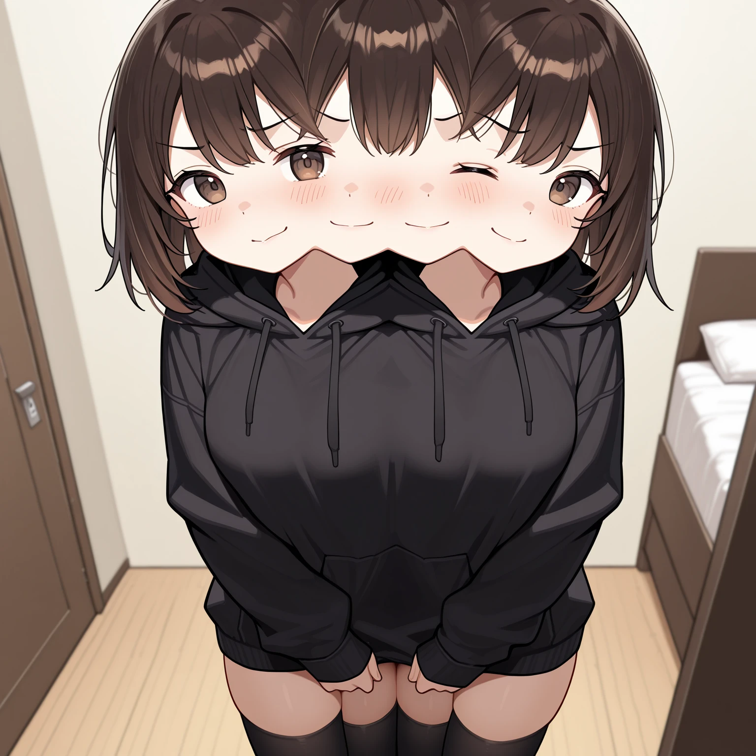 NSFW, (master piece, highest quality), three girls, Bra exposed, nipples exposed, 14 years old, school locker room, セクシーな白いパンティーを下ろしてfluffy pubic hairが露出, (take off your panties), fluffy pubic hair, (Change of clothes:1.8), wide angle, best lighting, best shadows, (Don't look here), Chatting happily, Voyeur-style shots, low twintails, high ponytail, curl bob hair, a shy look