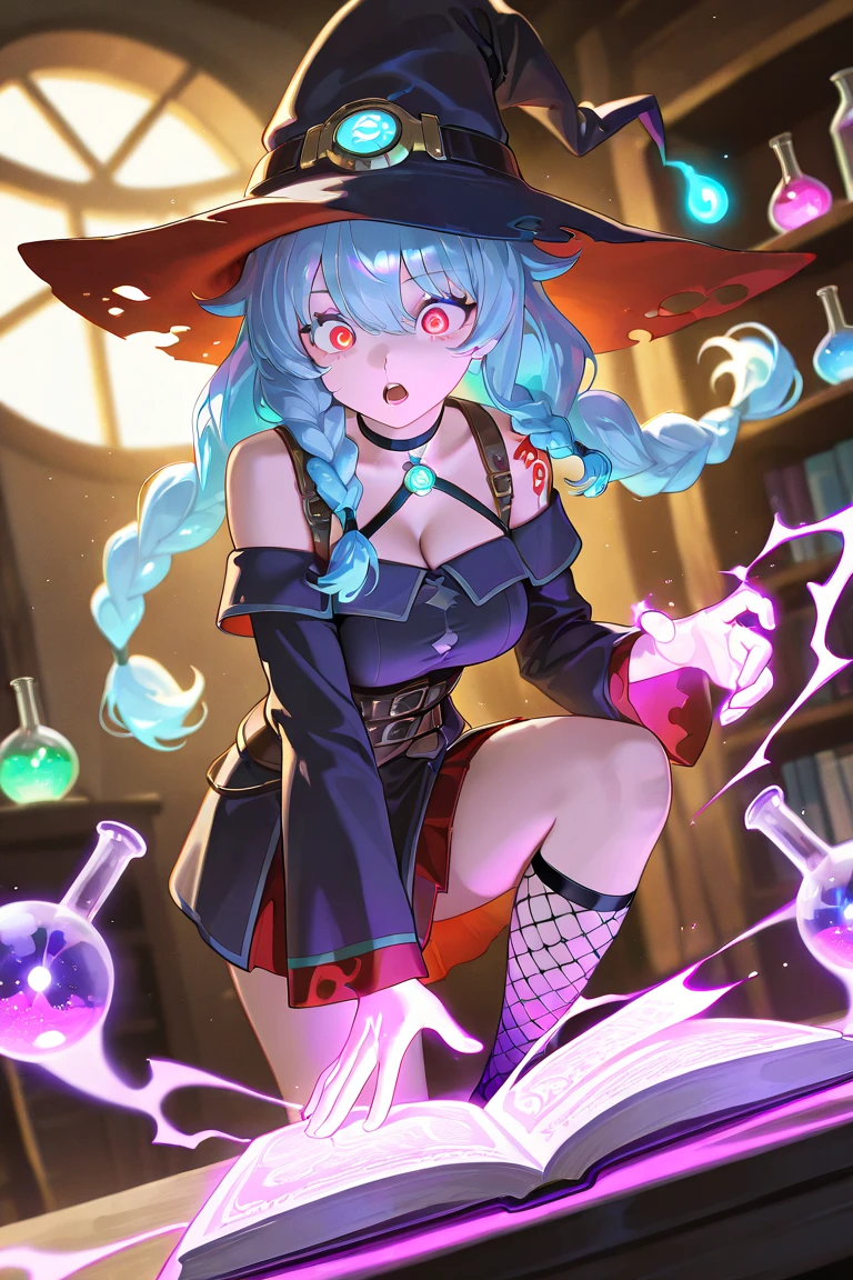 Pretty and beautiful girl,Cute Smile,Blushing,Red lips,One Woman, Glowing Skin, View your viewers, Castle reception room、Tea party((The floats are as follows::1.3, Tea cup, you can, teaspoon, Pocket watch:1.3, Lipstick, Candy:1.2, クッKey, Jam jar, Classic Door_Key)), ((witch, Black Stockings:Medium Hair:1.6),( Bright eyes with highlights, Detailed eyes), (Sitting on a chair), Sexy posture, Amazing colorful art, (Fantasy art:1.2, Mysterious images), ((Correct Anatomy:1.5, Perfect Anatomy:1.3, The right move, ))