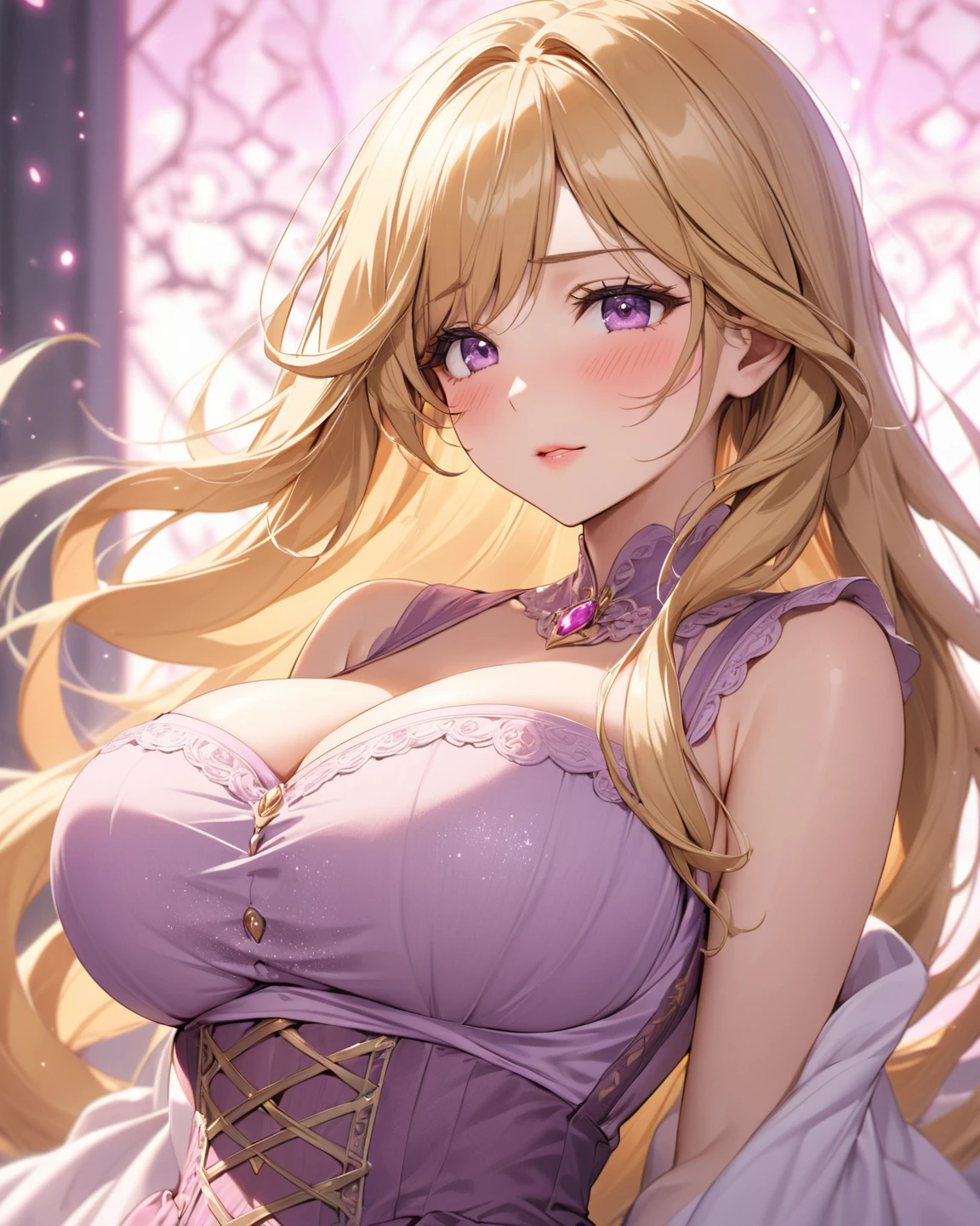 過去最高のmasterpiece、beautiful美しさ, 3D two-dimensional, rich, blonde, skirt, stockings, high heels, star、(Highly detailed CG Unity 8K wallpaper),(masterpiece), (最高quality), (超be familiar with), (best work),(best shadow), (sharp eyeliner, eye shadow, fine eye:1.1), (超High resolution,realistic,最高quality,realistic),(8K,RAW photo,最高quality,star),mature woman、sensual curves、huge breasts、thighs、bubble、お尻のmasterpiece, 最高quality, 超be familiar with, full body shot, mature woman, beautiful mature woman, nightgown and underwear, enchanting smile, thick lips, Chubby lips, blush, looking at the viewer, provocative expression, beautifulhair型, cleavage, Plump、curvy hips、attractive face、sexy lingerie、an inviting gaze、Expression of emotions、Lewd underwear、(((erotic see-through lingerie set)))、Standing position、gorgeous accessories 、big breastsの女性, bare shoulders, 金色のhair, colored feather, metal ornaments, colored flowers, particle, light, (masterpiece, 最高quality, 最高quality, official art, beautiful and aesthetic:1.2), (1 girl:1.5), 非常にbe familiar with,(fractal art:1.1),(colorful:1.1)、(flowers:1.3),most detailed,(zentangle:1.2), (dynamic pose), (abstract background:1.3), (shiny skin), (lots of colors :1.4), ,(earrings:1.4), (feather:1.4),masterpiece, 最高quality, 超be familiar with, 30~40 years, full body shot, beautiful 、さまざまなhair型，gold headband，plump breasts，beautiful，greek clothing，Tulle covers the breasts，perfectly proportioned, detailed clothing details,marble，god statue，cinematic lighting, film grain, 8K, masterpiece, 超be familiar with, high detail, 高quality, High resolution,(((NSFW:1.2)))、exposed chest、Openwork decoration，(((see through dress)))、(((解剖学的に正しいbody))) , 最高quality, 超be familiar with, (((Lewd underwear)))、raise your butt, from below, (((R-18)))、thighs, big breasts, Are standing, cowboy shot, blush, (((1 girl))), (masterpiece:1.3), (High resolution), (8K), (非常にbe familiar with), perfect face, Nice eye and face, (((最高quality))), (超be familiar with), detailed face and eye, (alone), beautifuleye,(((sexy pose)))、(((整ったbig breasts)))、((beautiful eye))、luxury、(((超High resolution)))、(((detailed description)))、(((ぽっちゃりbody型)))、(((解剖学的構造に一致したbodyの部位)))、beautiful長いまつ毛、バランスのとれたbody型,2 feet、Just the right size for your legs and arms、Fishnet tights、glamorous、(((Clear white and black eye)))、lipstick、Sparkling、(Undistorted face, eye, body)、jewelry、gem、(長くカールしたbeautifulまつ毛)、(((バランス良いbeautiful胸)))、(transparent, Exquisite skin:1.2)、(((完璧なglamorousボディー)))、actress face、Super beautiful、Cute smile、Healing beauty、Flower shower、完璧なeye、realistic depiction、Super sexy、glossy、Glamorous、double eyelids、Good dark makeup、makeup、ぼやけていないeye , expensive_quality, expensive_solve, masterpiece*I wore, whitespace, colorful, 1 girl, alone, white_hair, prism hair, [pink|green] eye, gradient eye, multicolored eye, shine eye, shine, Sparkling, shine white particles, Alone、one shot、adorable、Plump、Glossy and exquisite skin、はっきりしたeye鼻立ち、realistic eyes、whiteい肌, real human skin, (be familiar with), oval face, pore, (8K, Raw photo, realistic: 1.4), one girl, (Gentle and Goddess-like Eyes) happiness: 1.2), (lip gloss, eyelash, gross face, 最高quality, 超High resolution, wide lighting, natural shading)、ぼやけていないeye、(((Plump face)))、cute face 、(((つやつやのshine肌)))、eyeの補正