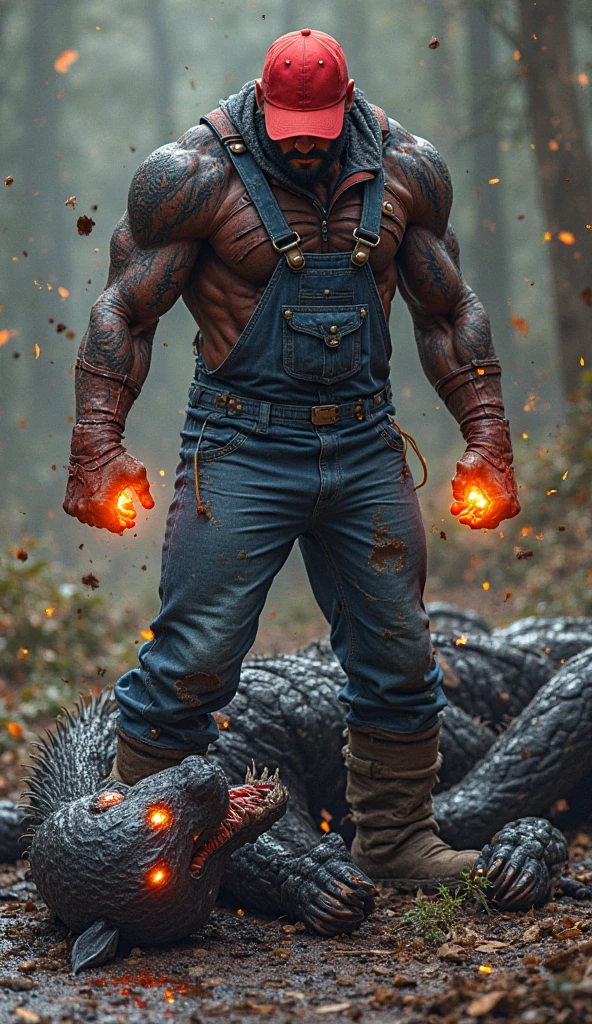masterpiece, best quality, high resolution, male focus, solo focus, muscular, burly, hairy, male, A handsome man, charming smile, dressed as a halloween clown, beautiful figure painting, bright light, amazing composition, front view, HDR, volumetric lighting, ultra quality, elegant, highly detailed