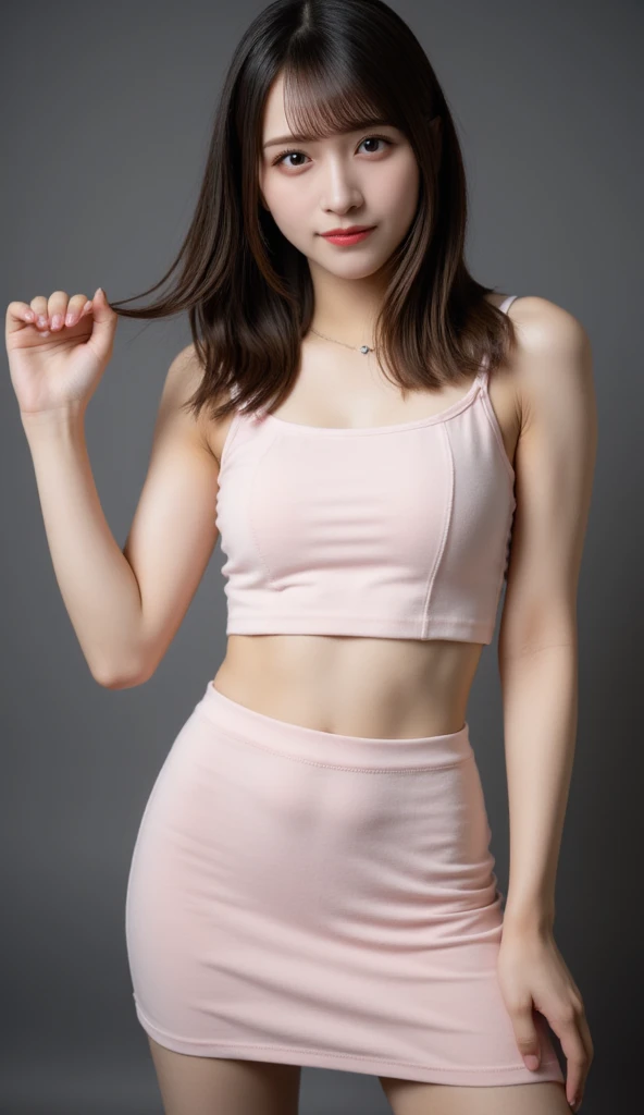 the most beautiful woman there ，Show off your figure，The most realistic，Pull your upper body closer，Superskirt