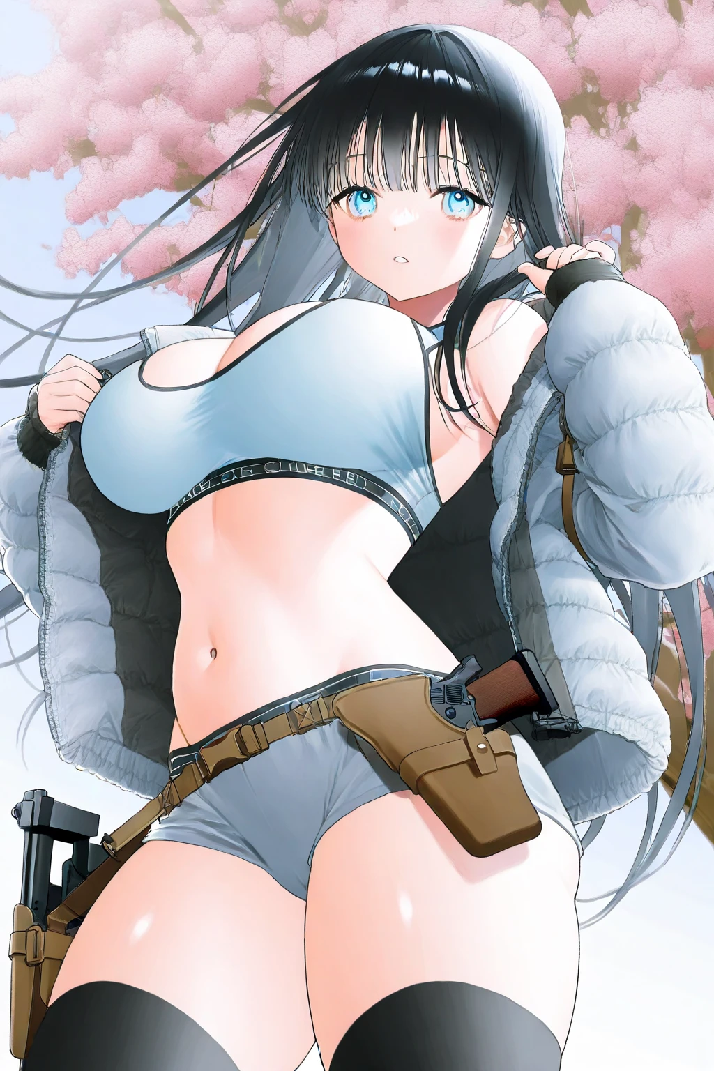 Anime Kawaii sexy Perfect Slim sensual body large breast and huge thighs, An intricate and highly detailed illustration of anime (Young girl)  (NSFW, Masterpiece artwork, better_品質, 1 girl, dreadlock feminino, standing alone, linda africana militar standing backwards para o observador), on the battlefield tired, in this, dirty, very dirty body, dirty de poeira, with torn clothes, scraps of clothing, sweaty body, drops of sweat by the body, 苗条, hair appearing, hair on display, bare feet, sweaty feet, solas dirtys, sweaty soles, POV feet, Bblack hair, standing backwards, visão da in this