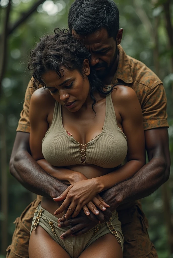 A black old man and a girl in the water fall stone, standing pose, detailed,black Oldman, beautiful girl, couple pose, realistic, high quality, couples, romantic waist gripping pose,HD,1080, naked ,romantic, black old man, beautiful picture, detailed, ultra HD, black old man,huge breasts, high quality,fat old man,Sexy 'girl, Caucasian girl, white girl with black old man, looking at camera, bouncing breasts, Oldman gripping she's waist, black old man,puar white girl, massive breasts, gorgeous girl, brunette,red hair, flower crown, hairy pussy, detailed black Oldman,