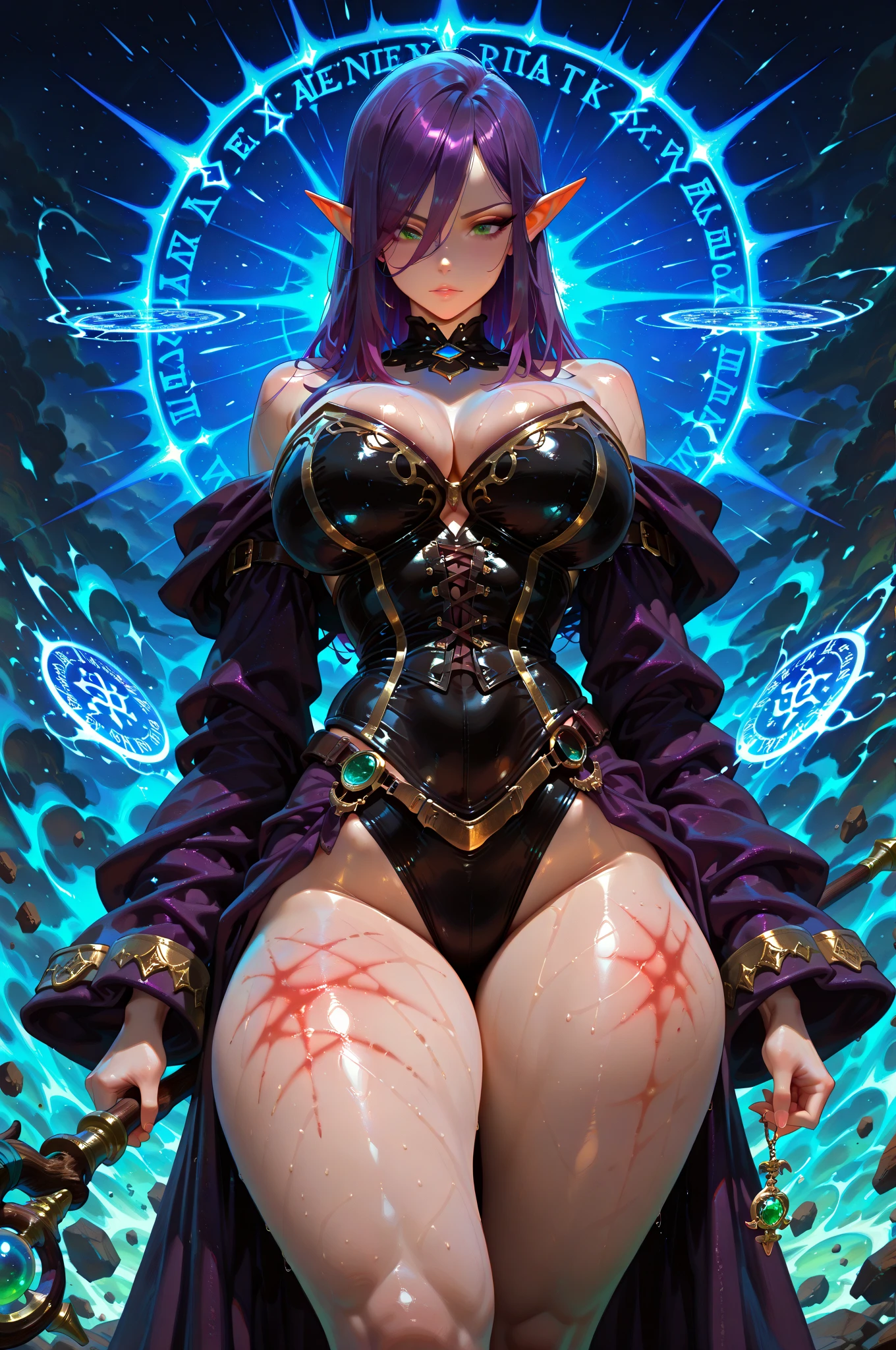 (Private 4K)、(High resolution:1.2)、(High freshness:1.2)、、(Whole Body Ezbian:1.2)、((short hair:1.2))、(Huge, Vibrant, Fake breasts:1.4)、Deep Valley、(Two brave women with big boobs:1.6))、Skin Dancing、 (Hard chest:1.6)、(Orange eyes)、、(Perfect body:1.8)、Wide Hips, Thick thighs, Huge Ass、Skin dents、(barefoot:1.2)、(Great abs:1.4)、(Tight waist:1.4)、(Dark Skin:1.2)、(Skin glowing with oil)、(blush)、 girl, ((とても浅Dark Skinの女性:1.6))、(Dynamic pose:1.4)、(Spread your legs wide:1.4)、(Smirking in contempt:1.8)