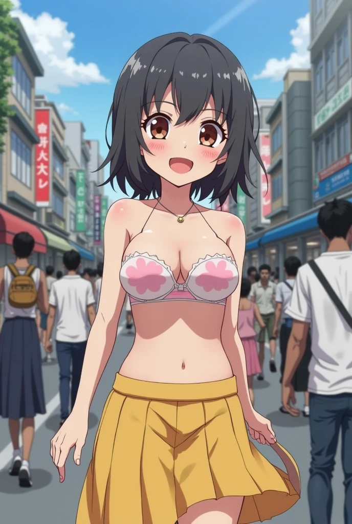 ((Crowd of happy beautiful legs nudist ))、((Naked)) walking in line, group selfie,From Shide、Nude swimming Waiting to start,Ponytail,sexy