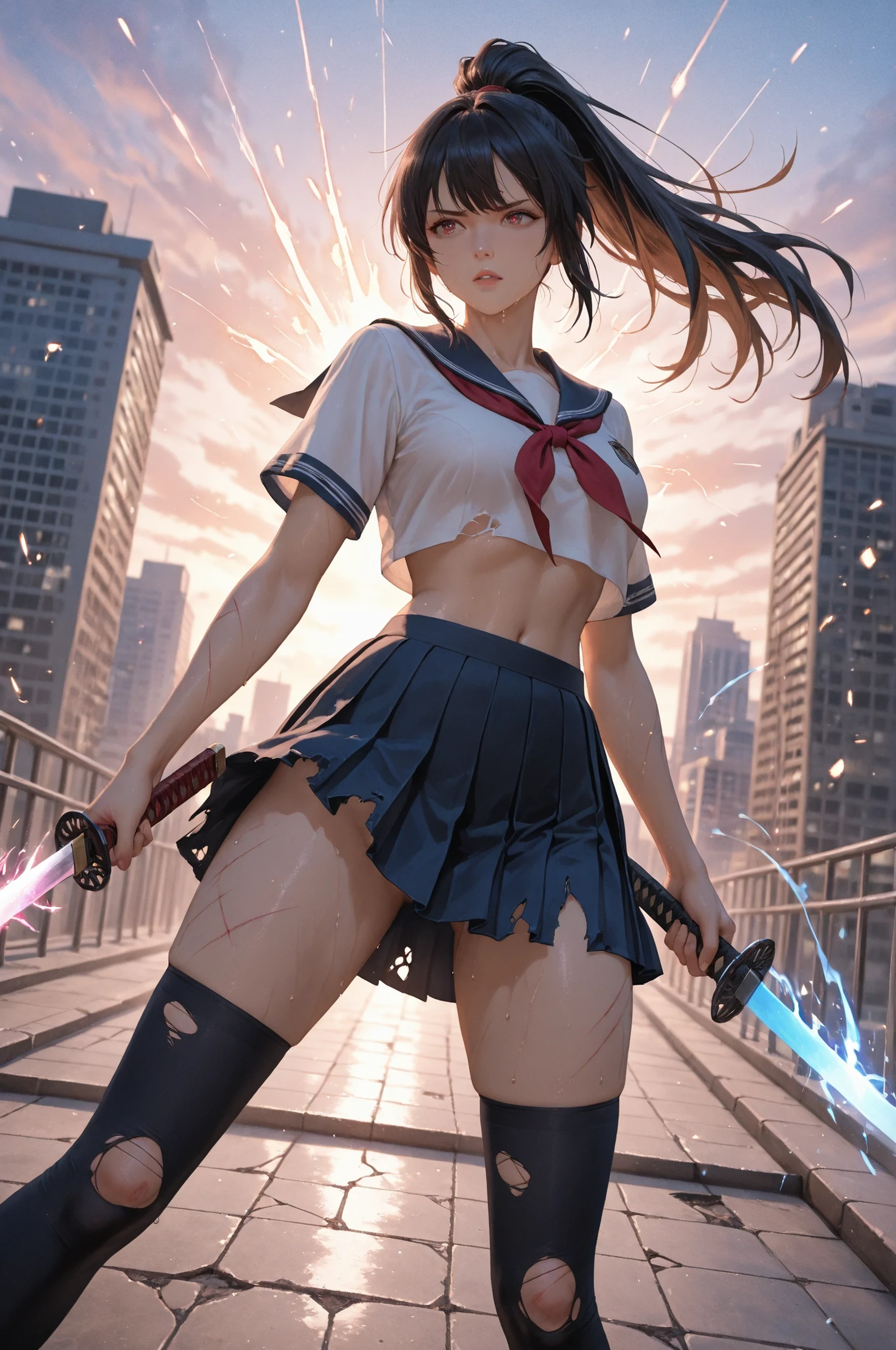 (An adult woman is walking, The wind is blowing up from the ground, flipping up her skirt and revealing her panties:1:3), Beautiful Anime Woman, Beautiful art style, Anime characters, ((Smooth texture, Realistic texture, Anime CG style)), ((Highest quality)), (Very detailed), (Very detailed CG 統合 8k 壁紙), Very detailed, High-resolution RAW color photos, Professional photography, masterpiece, Highest quality, beautiful and big breasts, Slender body, (Stunningly beautiful woman), (Detailed face:1.2), (Fashionable white shirt, Sailor collar, Sailor suit, Navy Pleated Skirt, Knee socks:1.3), (Sexy and cute white panties, Shiny white satin panties, Side-tie panties, Panties with plain white center and lace decoration on the sides:1.3), (In town, Akihabara-like streetscape, Sidewalk, Lots of people in the background々:1.3), Perfect lighting, Perfect Shadow, Exact number of arms, Exact number of legs, Perfect Anatomy, Exact finger count、Exact number of legs、(Exact number of arms:1.0, Exact number of hands:1.0), (Perfect hands, Perfect Anatomy), (Embarrassed expression), Angle from the front