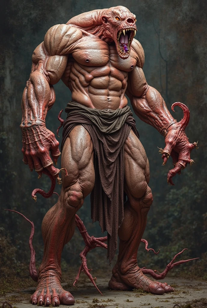 Fait un zombie sur humain qui est aussi résistant qu'un moustique giga chad
