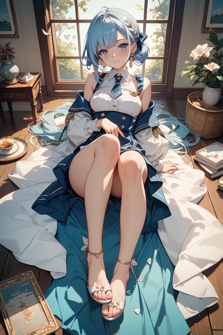 Very cute and beautiful girl,(very detailed beautiful face and eyes:1.2),(Smile),NSFW,fullnude、big areolae、erectile nipple、fissure、Detailed pubic area、clitoris in detail、Do not express male genitalia、complete hands、2 arms、complete fingers、Refers to 5 books、Enough 2 books,Looking at Viewer,
),Sitting,Spread legs,zettai ryouiki,(
countryside,grassy fields,On the hill,Small multicolored flowers,Windmills in the distance,Dynamic Angle,Black hair,twin braids,
(Best Quality,masutepiece:1.2),Intricate details,Ultra-detailed,extremely details CG,hight resolution,1 girl,
Natural lighting,Beautiful detailed sky,