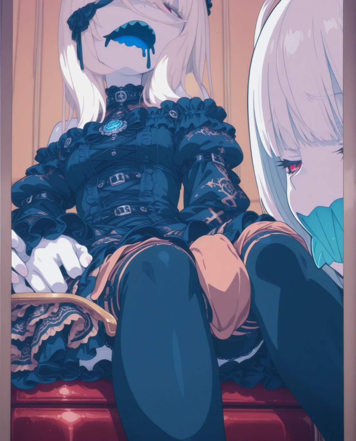 lolis, ahegao, nipples,feet, foco nos feet, Fishnet, pantyhose, orgasm, lust, pussy, wet