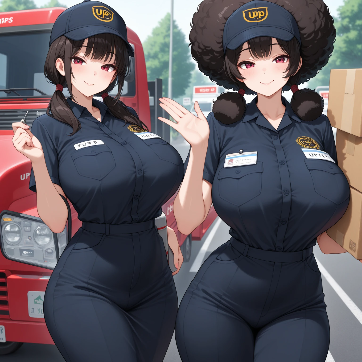 three extremely thicc and large latino women hugging, huge bust, 250 pounds of sensuality, pants, massive breasts, thicc-hips, smiling, sbbw, plus size woman, belt, thicc, hand on shoulder, wearing a baseball cap,  shirt, white jacket, voluptuous body, leaning backwards
