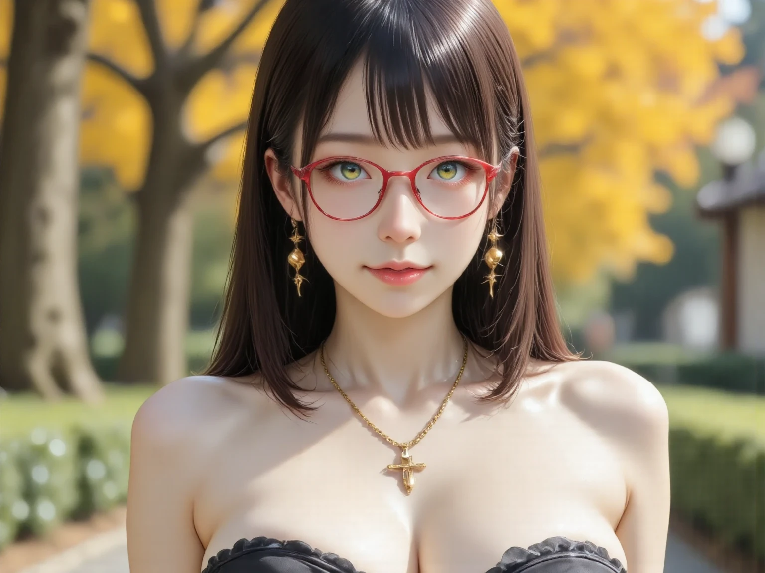 Are you okay、(best illustrations)、8k UHD resolution、intricate details、highest quality、realistic、super detailed、best lighting、best shadow、soft lighting、ultra hd、Super realistic、Tyndall effect、Photoreal、(high detail skin:1.2)、 (intricate details, compensate, Pueros face_V1:0.5), (Beautiful and delicate face in every detail, Fine, beautiful and delicate eyes, perfectly proportioned face, high definition skin, fine skin, Optimal ratio of 4 fingers and 1 thumb, arm under chest, red tattoo on lower stomach、Wow wow, wide hips, smooth abdomen, skin is thin and thin, __fashion__, __hair__:1.25)、Digital single-lens reflex camera、 不条理realistic作品: 1.3), (maximum resolution: 1.2), (Ultra HDTV: 1.2), cinematic light, fine eyes and skin, detailed facial features, , (sharp focus: 1.2), (focus on face:1.2),perfect style, beautiful face, acura, anatomically correct, Highly detailed face and skin texture, fine eyes, double eyelid, thin eyebrows, glitter eyeliner: 1 natural cheeks, Glossy skin, Fair skin: 1.2, (glossy lips: 1.4),、 (embarrassed look: 1.2),Highly detailed face and skin texture, fine eyes, double eyelid, natural cheeks, , glossy lips: 1.4,exposed cleavage、1 Beautiful devil woman from hell, デヴィッド・ホックニーとアルフォンス・ミュシャによる超realistic女性のポートレート, Portrait of a seductive woman、fantasy art, Chinese humanoid、chinese actress、dungeon、dragon、devil's palace、devil's torture chamber、night、dark style 、in the dark、(detailed spooky background:0.8), magic、 1 girl、evil nun、dark necromancer、Succubus、devil's daughter、Umi Shinonome、bat wings,(((devil's horns)))、 ((((giant glasses, otaku glasses, thick glasses, round glasses)))),(((big breasts)))、(devil's tail)、(red eyes shine:1.6)、Red eyes have very clear and detailed makeup, The eyes are made up very nicely, ((red eyes:1.0)),intricate tattoo, demonic intricate tattoo, thigh tattoo, body tattoo, masterpiece、最もbeautiful face、baby face、cute smile、A captivating body with plump and beautiful red lips、devil's enchanting body、devil style、enchanting black magic costume、The long-haired、Braid、Black hair、Ponytail distortion、, Ponytail with a bow tied at the back of the hair, beautiful expression、body up、big breasts emphasis、bust, super tight chest, Breast augmentation surgery, Breasts are very big and round,tight waist、wide ass、 low key, cowboy lens, (black phoenix dress: 1.0), devil's crown, bright red jewel necklace、Jewelry Gwise, wearing black mesh socks,Wearing light red、nffsw, nffsw, Meeting beautiful girls, look at the girl's body,