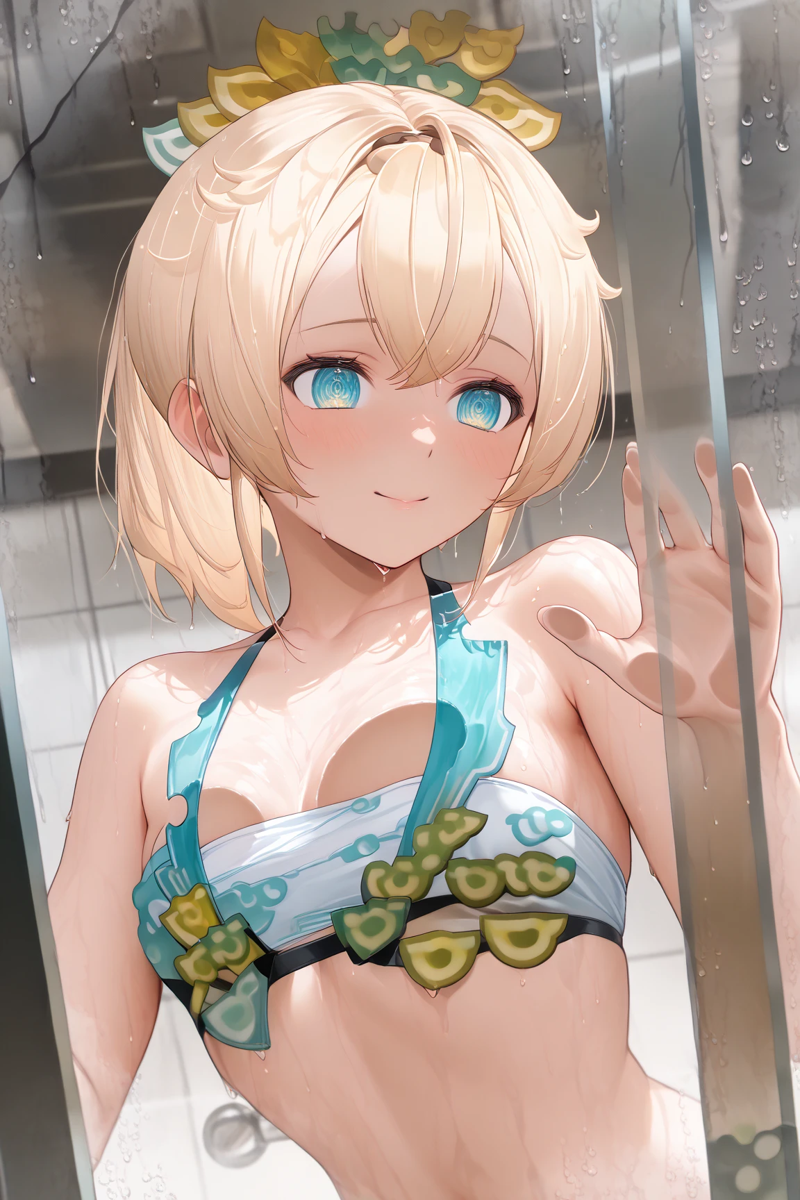 超リアルなSuper detailedなセクシーなナタリー レビンの詳細, Sexy look, Captivating facial details: 1.4): 0.4], 16K resolution, 4K resolution, (Perfect flat stomach), (Color images), Blunt Bangs, Arms crossed, Mastepiece, Best Quality, Extremely detailed BREAKは, Looking at the Viewer, Mastepiece, Best Quality, Extremely detailed, Lust, blush, (Beautiful and detailed eye description), (Beautifully detailed face), Perfect female body, (Best Quality), (Super detailed), (Masterpiece), (High resolution), (Creative), (Highly Detailed CG Unity 8K Wallpaper)、(Mastepiece, Best Quality), 1 Girl, Blonde,girl,Upper Body, (Great laugh:1.1), (Open your mouth:1.1), (Wide open eyes:1.2), Bokeh, Depth of written boundary, Blurred Background, Particles of light, Strong winds, (Heart Particle:1.1)、Dirty toiletの中,Dirty toilet、Big Boobs、Big Breasts、 fully visible、naked、naked、全naked、No clothes、naked、(16K、highest quality、masterpiece), （Ultra-fine), (Detailed depiction), ((A perfect depiction of the body)), ((Perfect delineation of the limbs)),(((One limb on each side))), ((A detailed and perfect depiction of a beautiful face)), ((Navy blue competitive swimwear)), ((Moderate:1.5), (Shiny flaxen semi-short:0.9), Indoor Poolside, Perfect lighting, ((Wet body:1.2)), (((perfect gravure pose))), ((Embarrassed look))